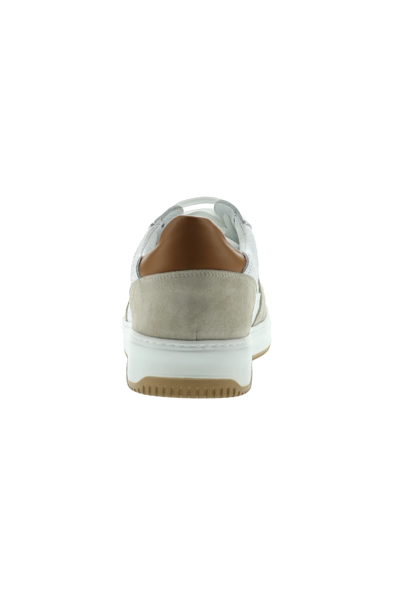 Orta Bej Sneaker Deri Ayakkabı - Image 5