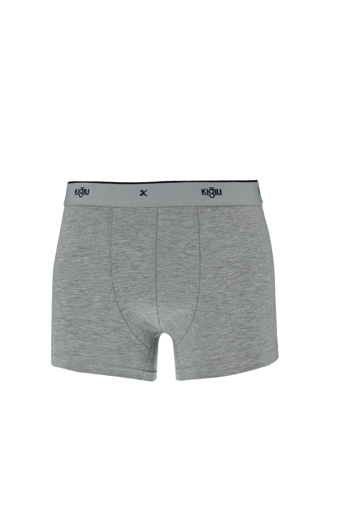 Orta Füme 2'li Pamuklu Süprem Boxer Seti - Image 2