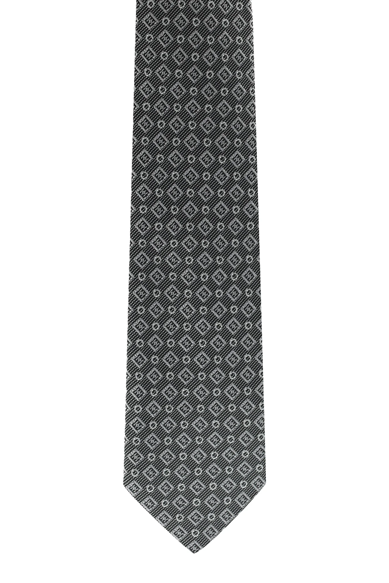 Orta Füme Desenli Kravat - Image 2
