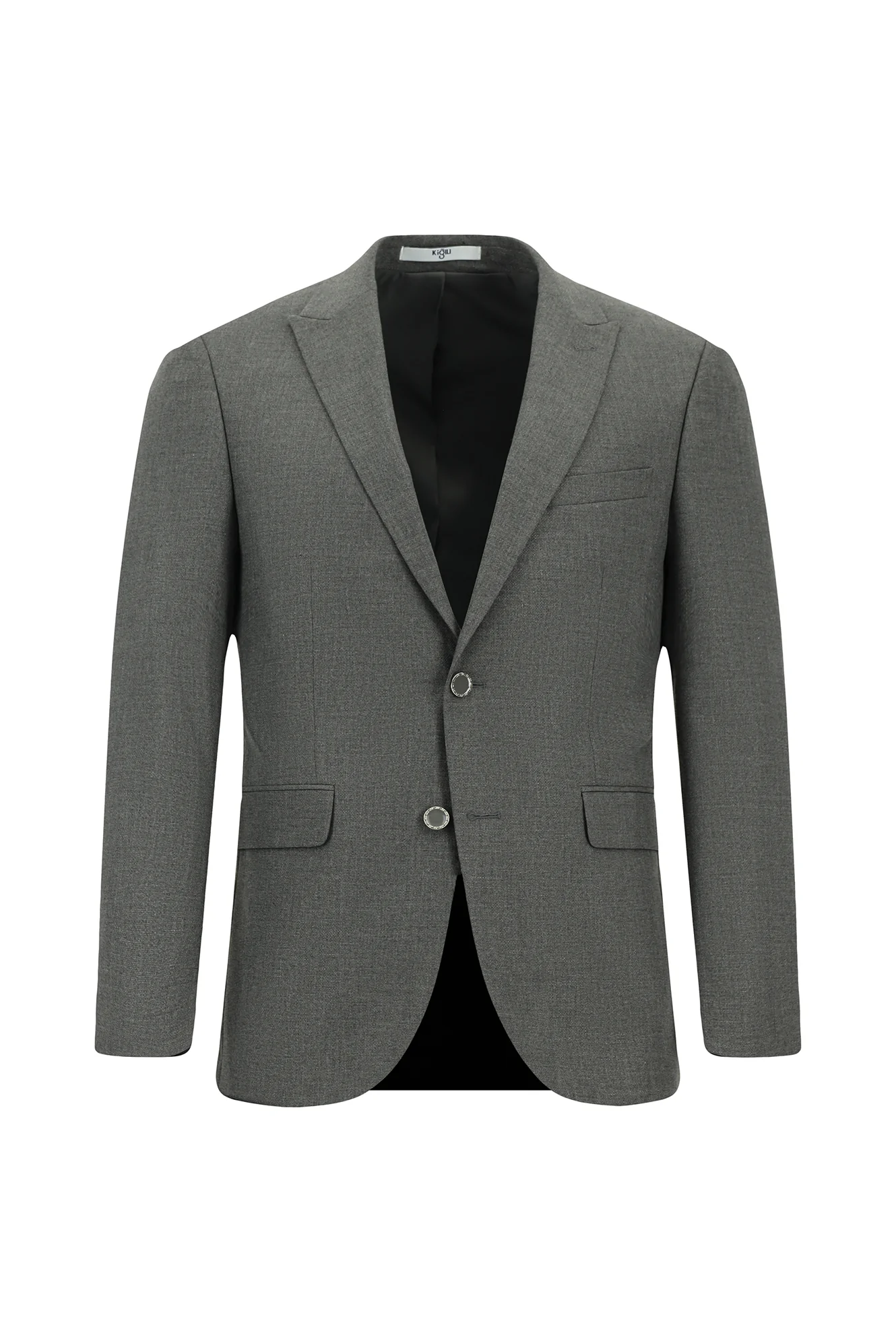 Orta Füme 7 Drop Super Slim Fit Eksra Dar Kesim Takım Elbise - Image 2