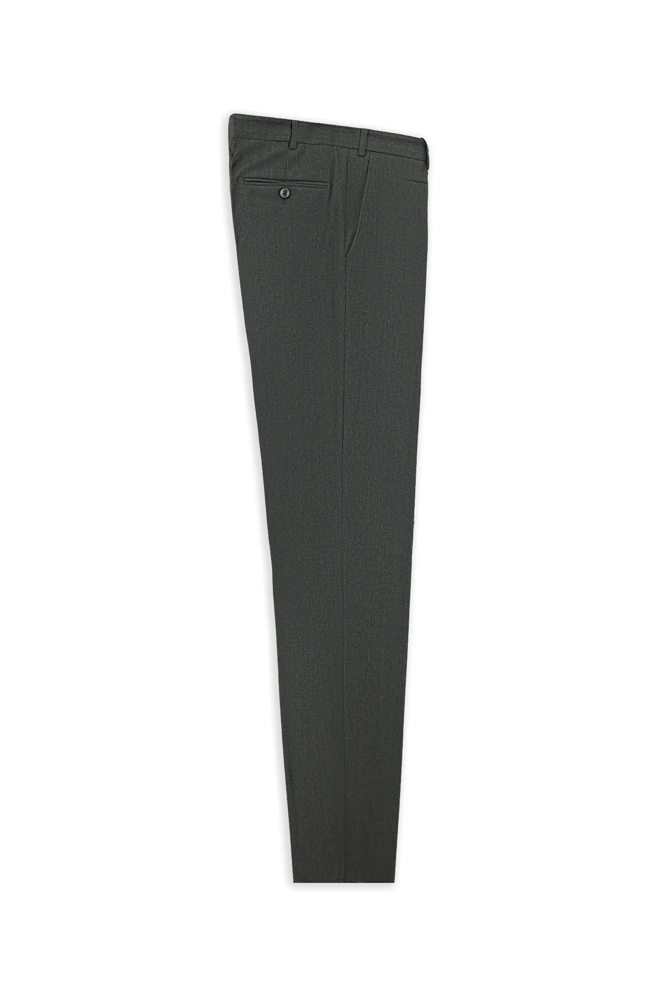 Orta Füme 6 Drop Regular Fit Standart Kesim Klasik Kumaş Pantolon - Image 7