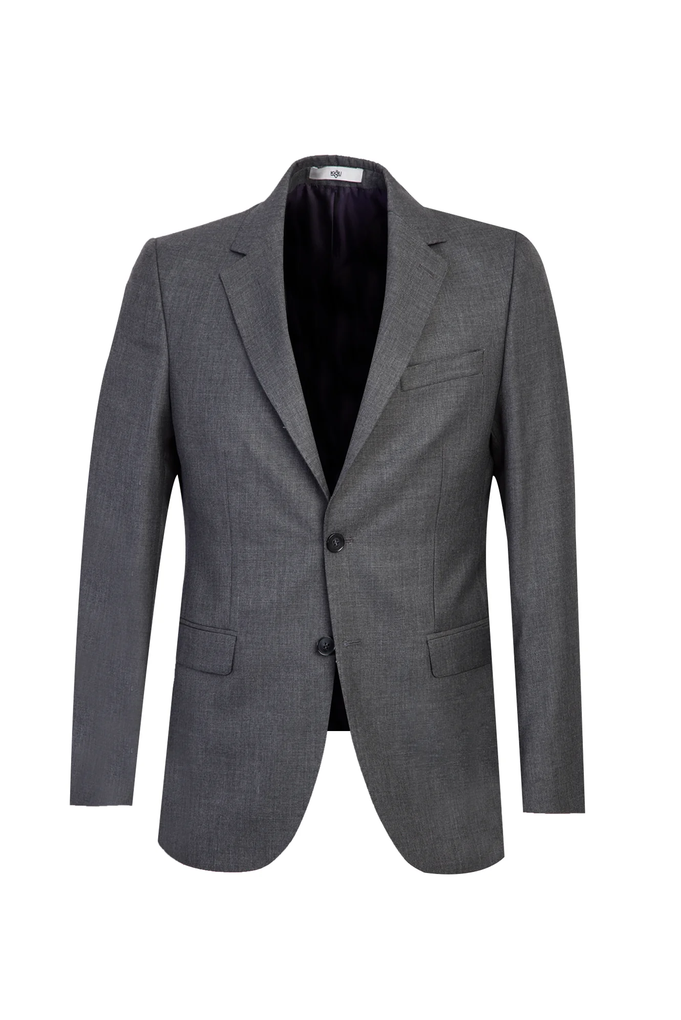 Orta Füme 6 Drop Regular Fit Standart Kesim Takım Elbise - Image 2
