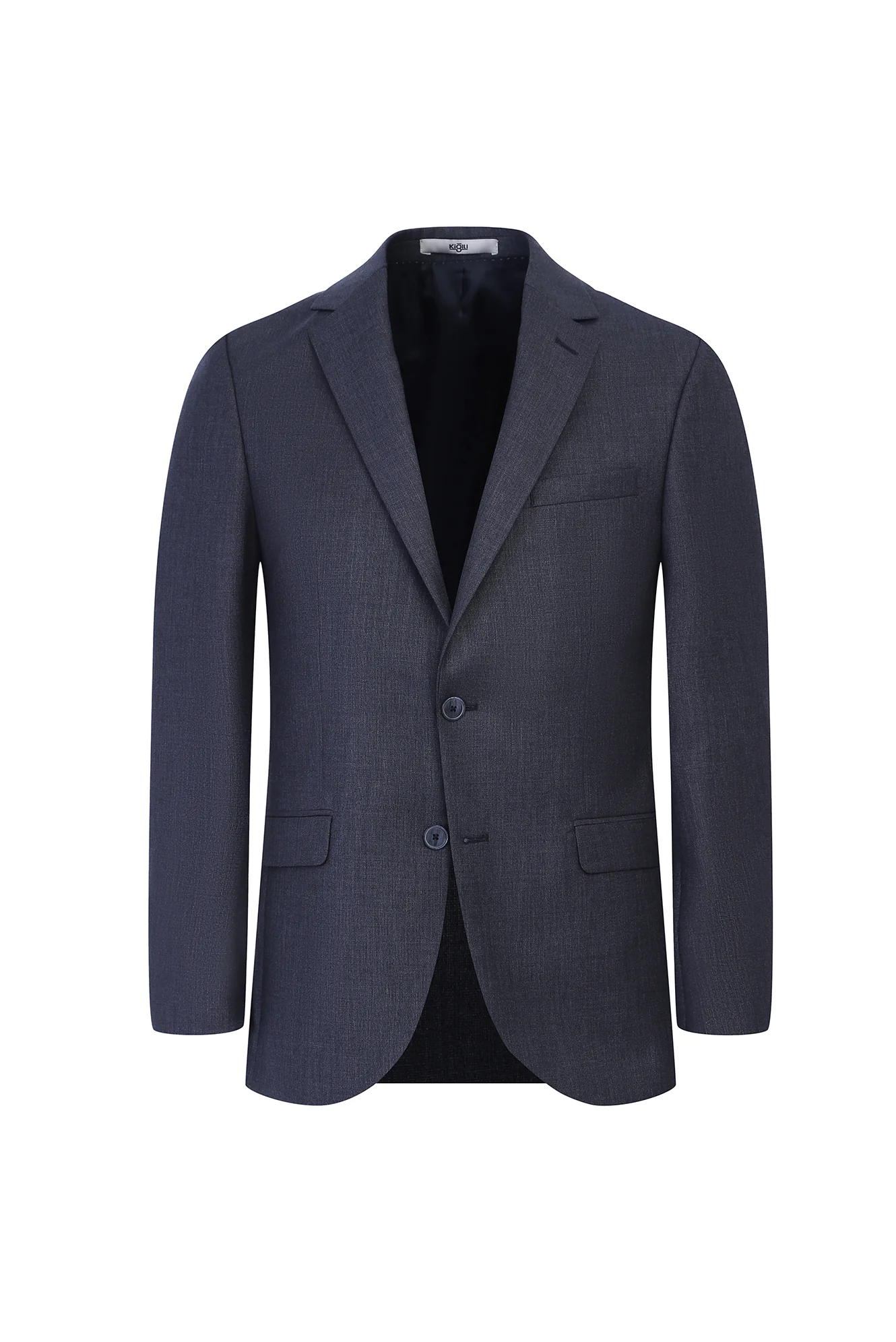 Orta Füme 6 Drop Regular Fit Standart Kesim Takım Elbise - Image 2