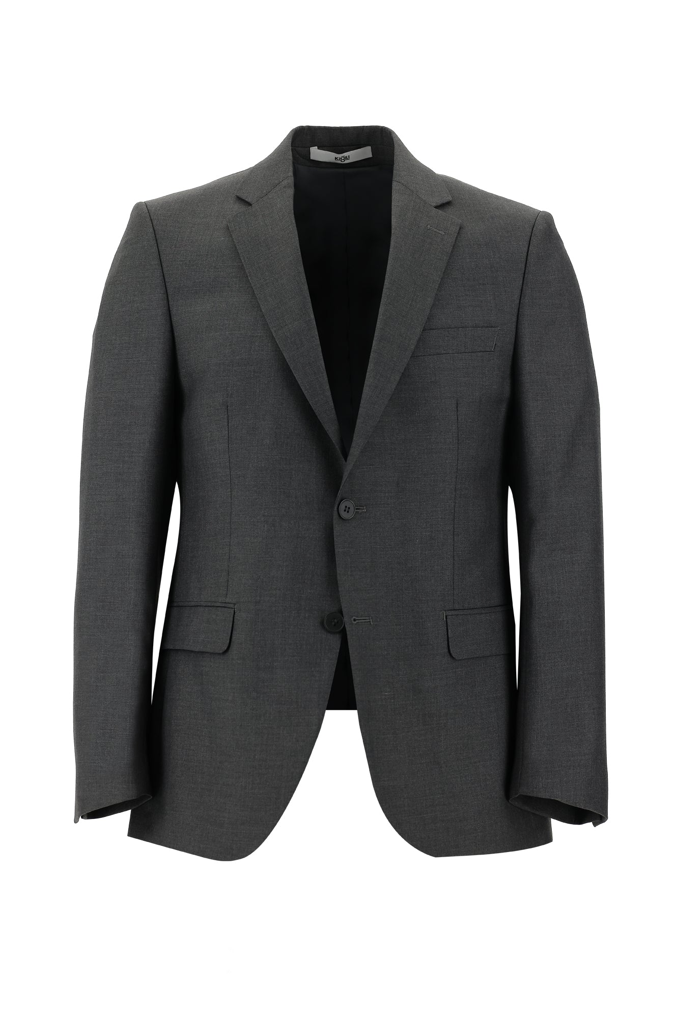 Orta Füme 6 Drop Regular Fit Standart Kesim Takım Elbise - Image 2