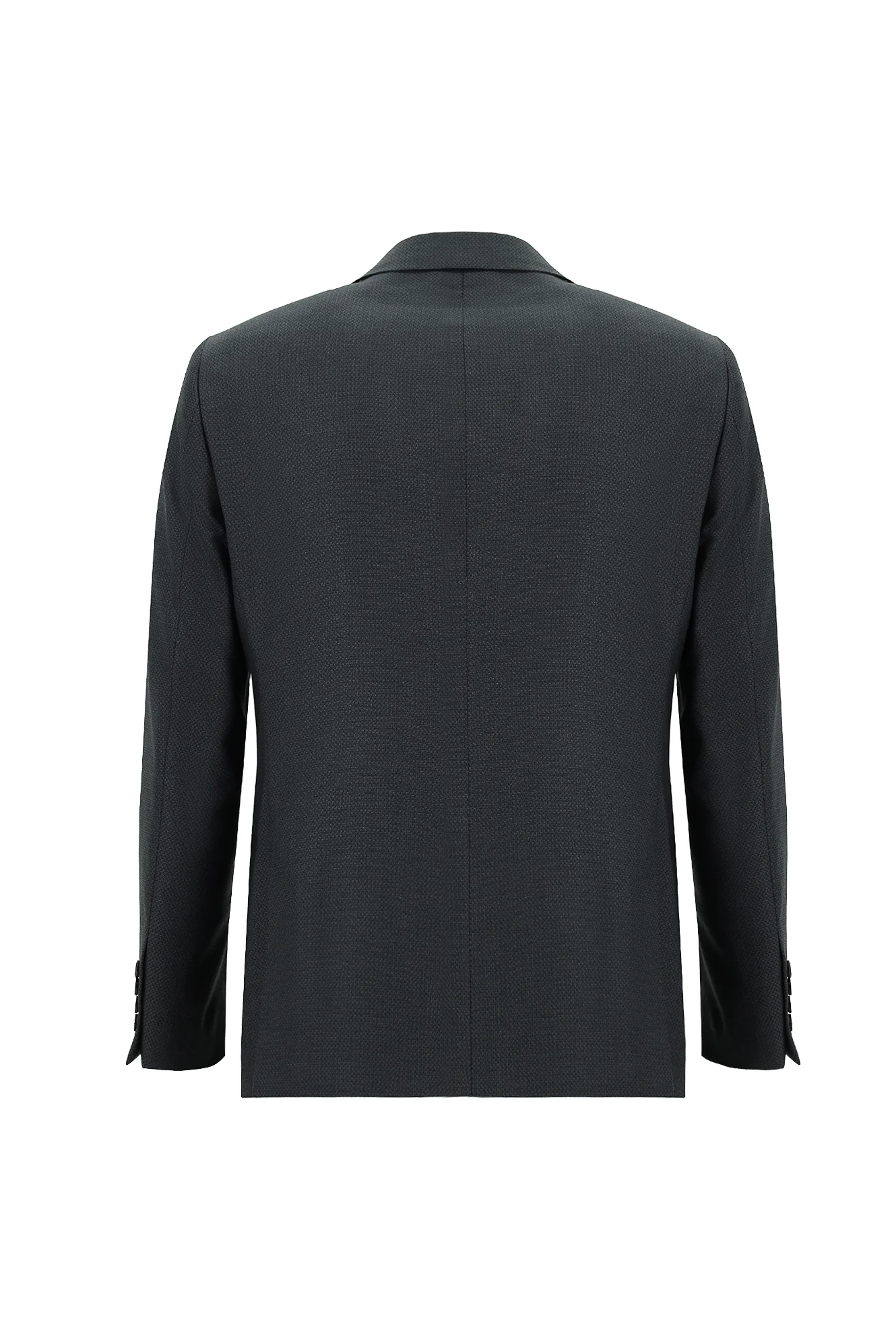 Orta Füme 4 Drop Relaxed Fit Rahat Kesim Desenli Takım Elbise - Image 3