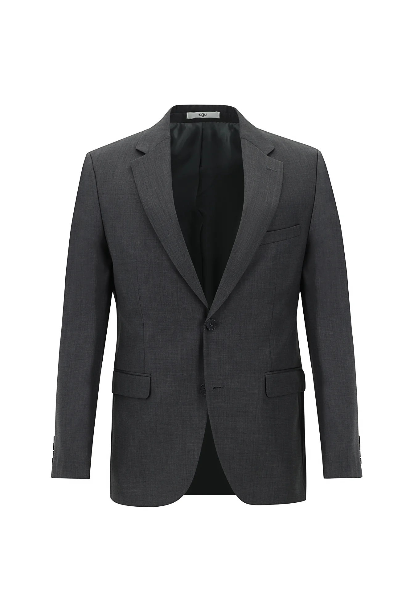 Orta Füme 4 Drop Relaxed Fit Rahat Kesim Takım Elbise - Image 2