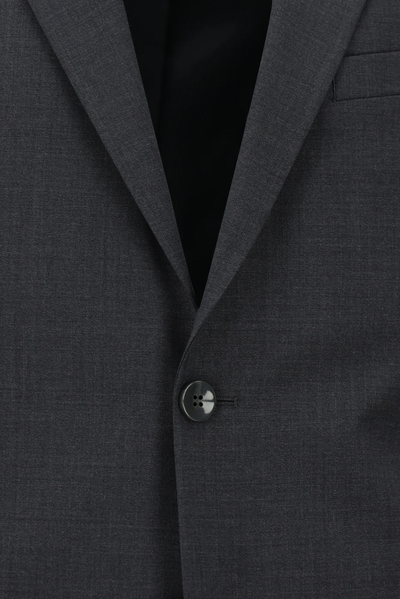 Orta Füme 4 Drop Relaxed Fit Rahat Kesim Mono Yaka Yünlü Takım Elbise - Image 4