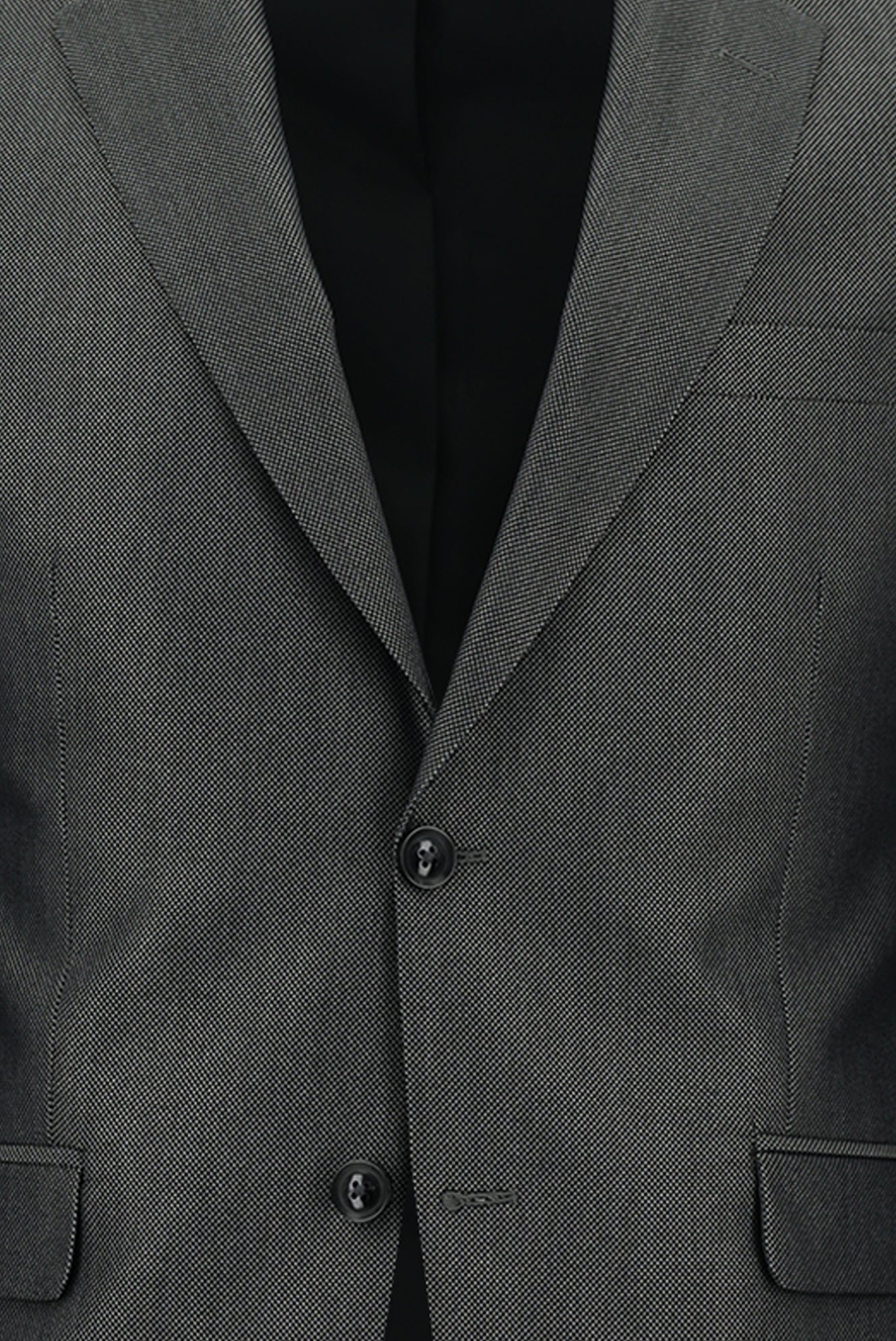 Orta Füme 7 Drop Slim Fit Dar Kesim Desenli Takım Elbise - Image 4