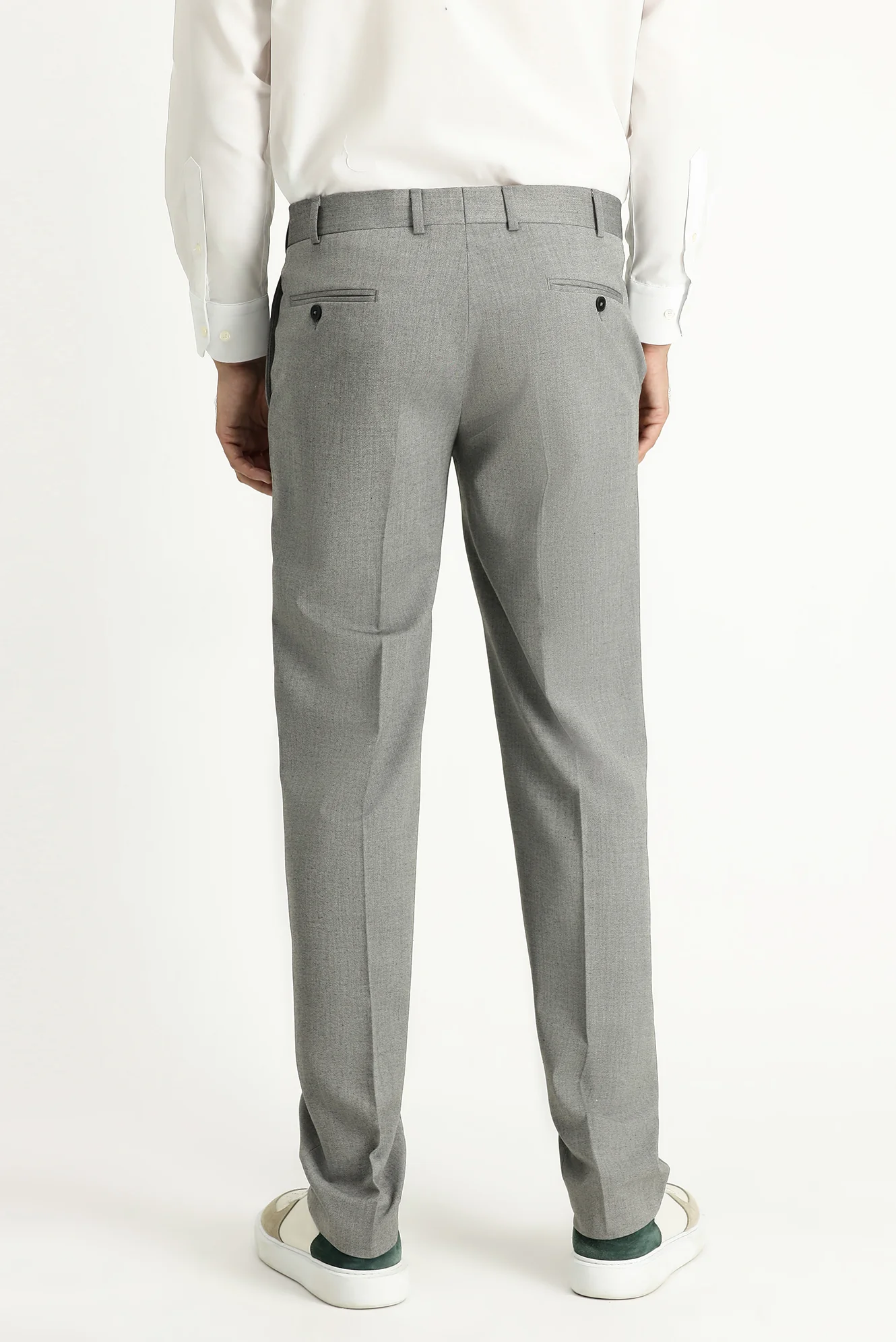 Orta Füme 6 Drop Milano Full Oversize Fit Tam Oversize Kesim Slim Fit Takım Elbise - Image 6