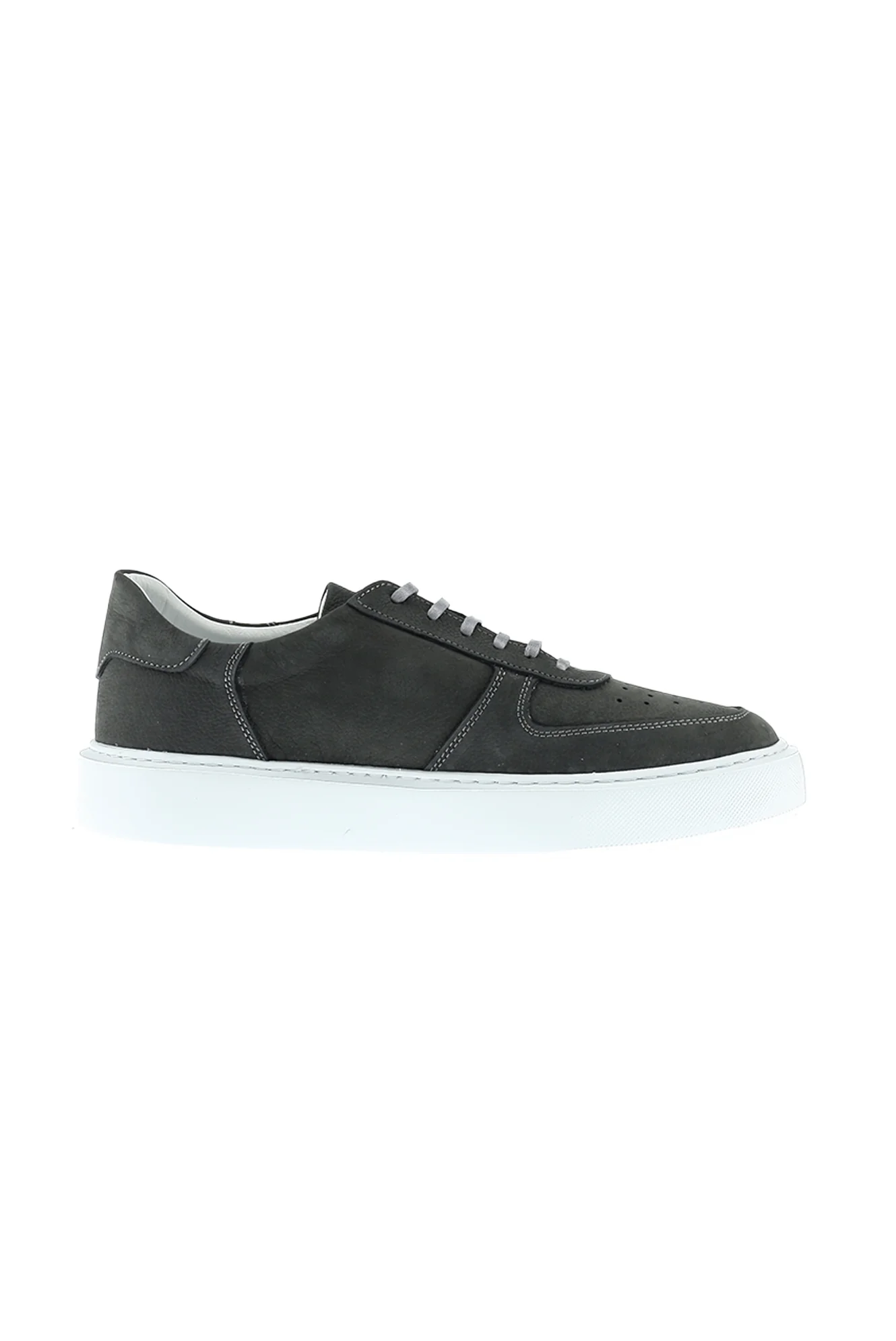 Orta Füme Sneaker Deri Ayakkabı - Image 3
