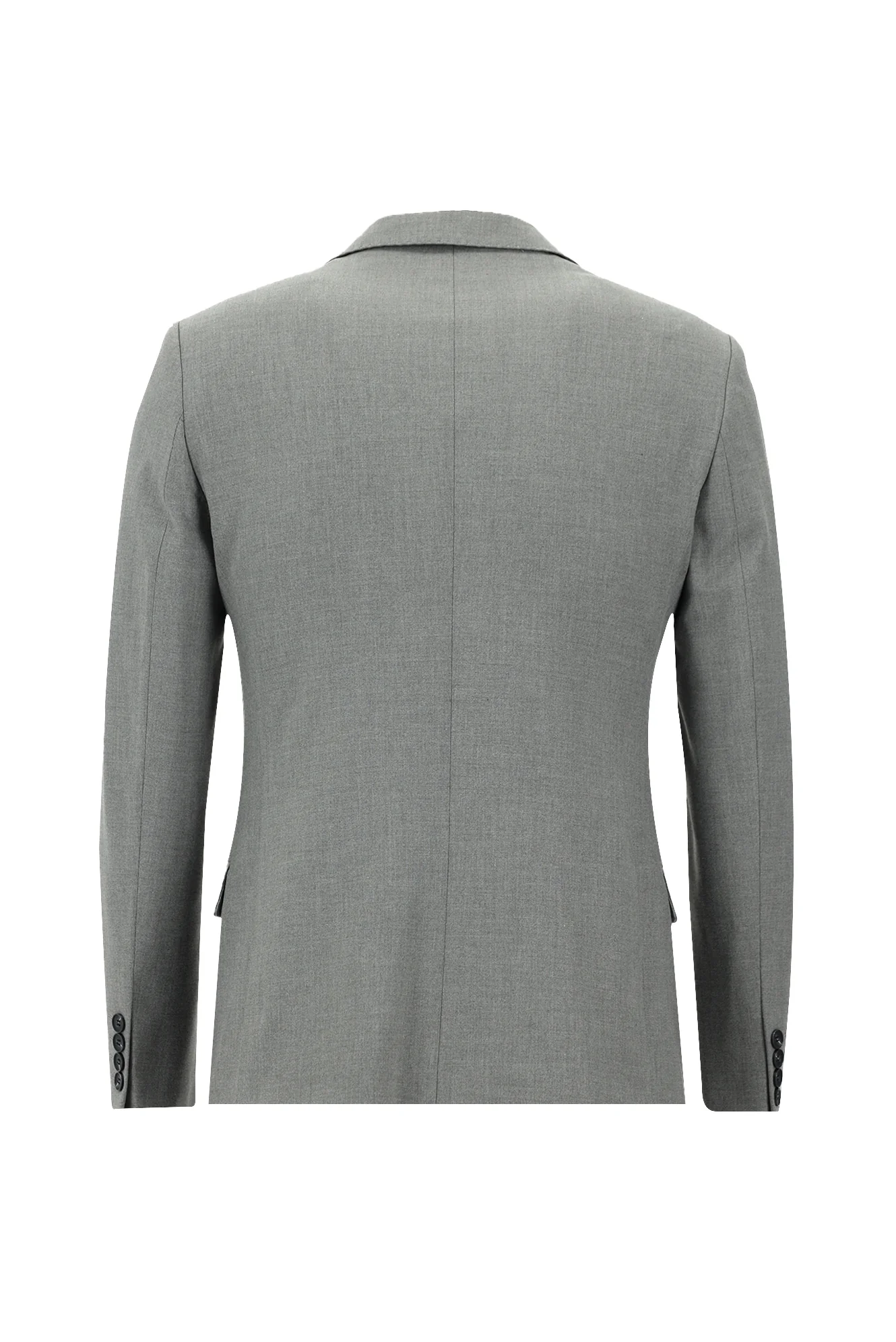 Orta Füme 7 Drop Super Slim Fit Eksra Dar Kesim Fit Takım Elbise - Image 3