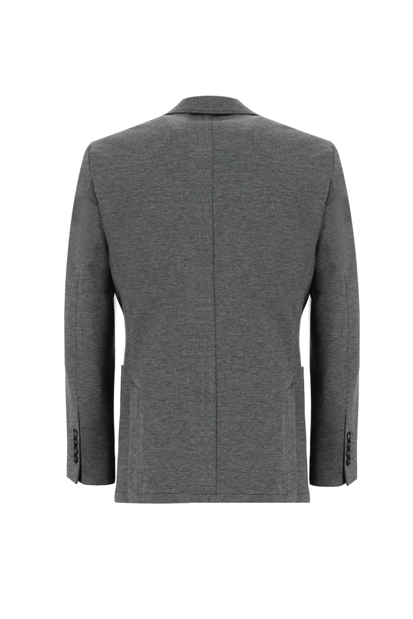 Orta Gri 7 Drop Slim Fit Dar Kesim Takım Elbise - Image 3