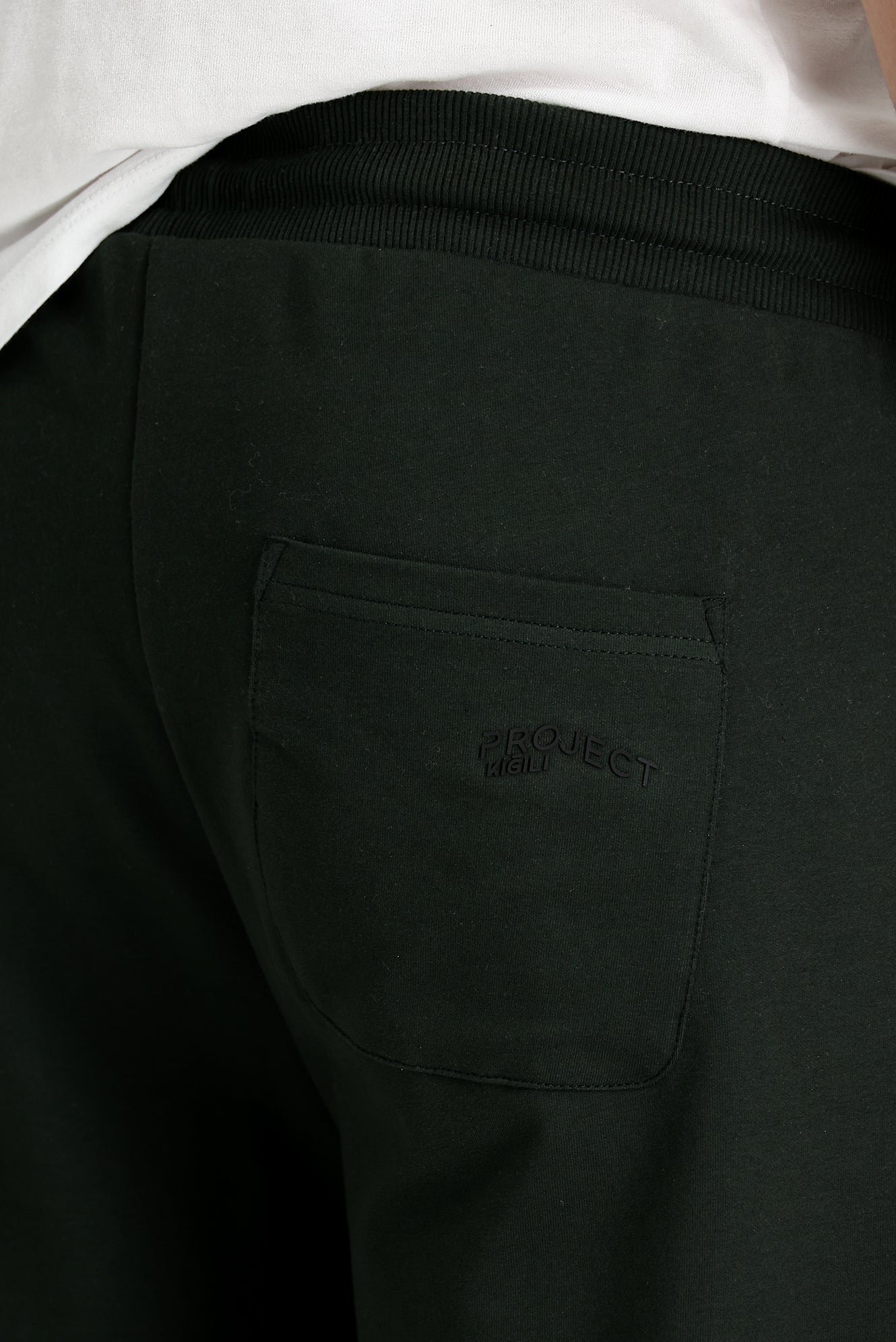 Orta Haki Slim Fit Dar Kesim Pamuklu Sweatpant / Eşofman Altı - Image 4