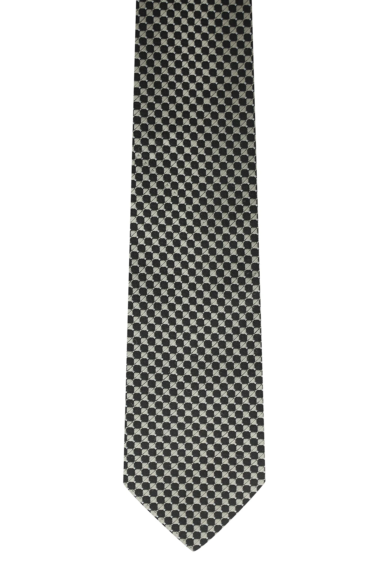 Orta Kahve Desenli  Kravat - Image 2