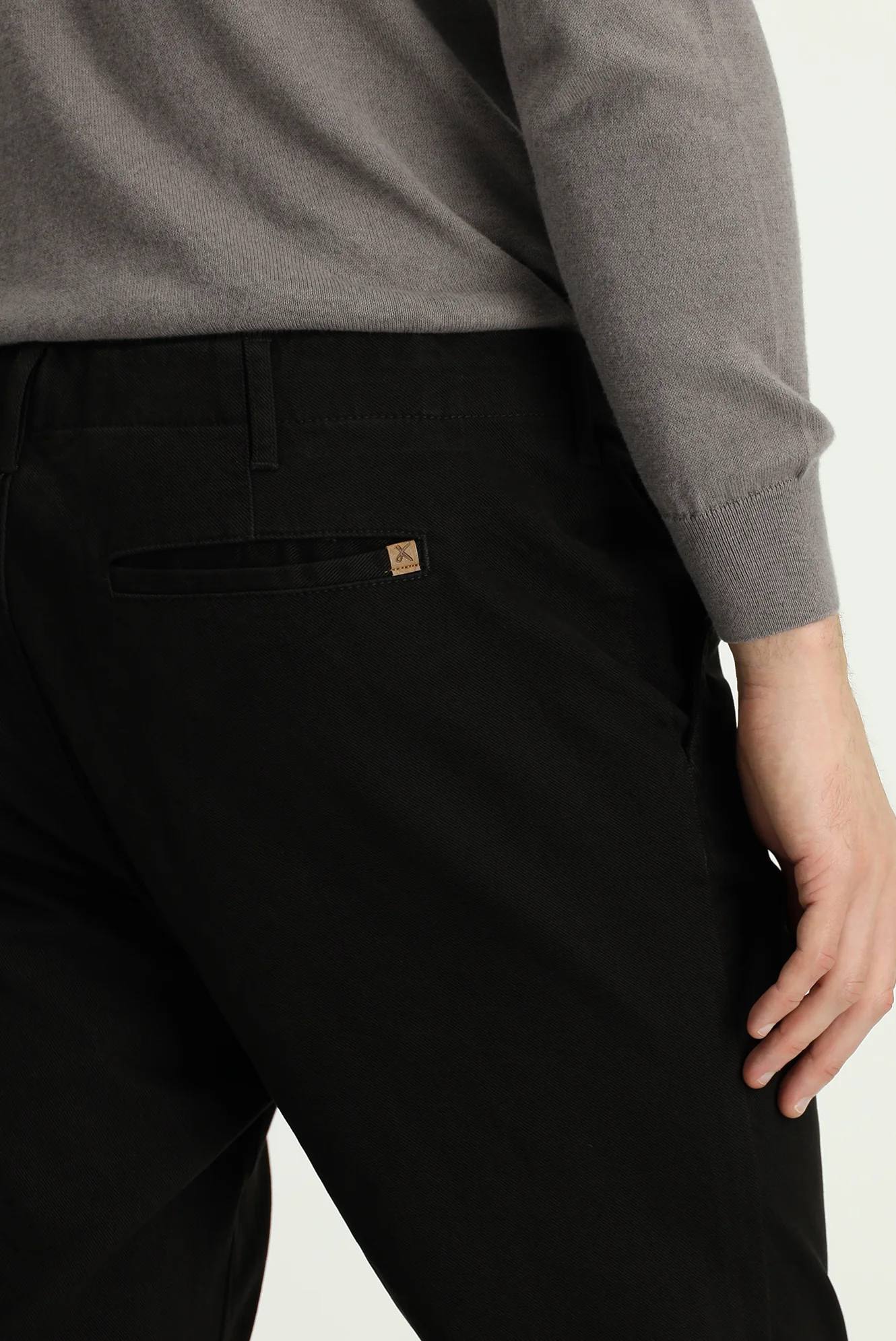 Orta Kahve Regular Fit Standart Kesim Likralı Kanvas / Chino Pantolon - Image 6
