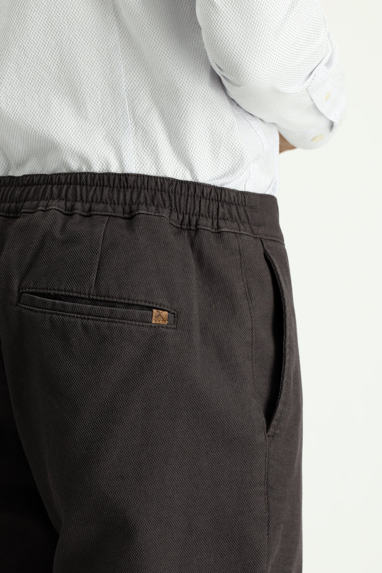 Orta Kahve Regular Fit Standart Kesim Likralı Kanvas / Chino Pantolon - Image 5