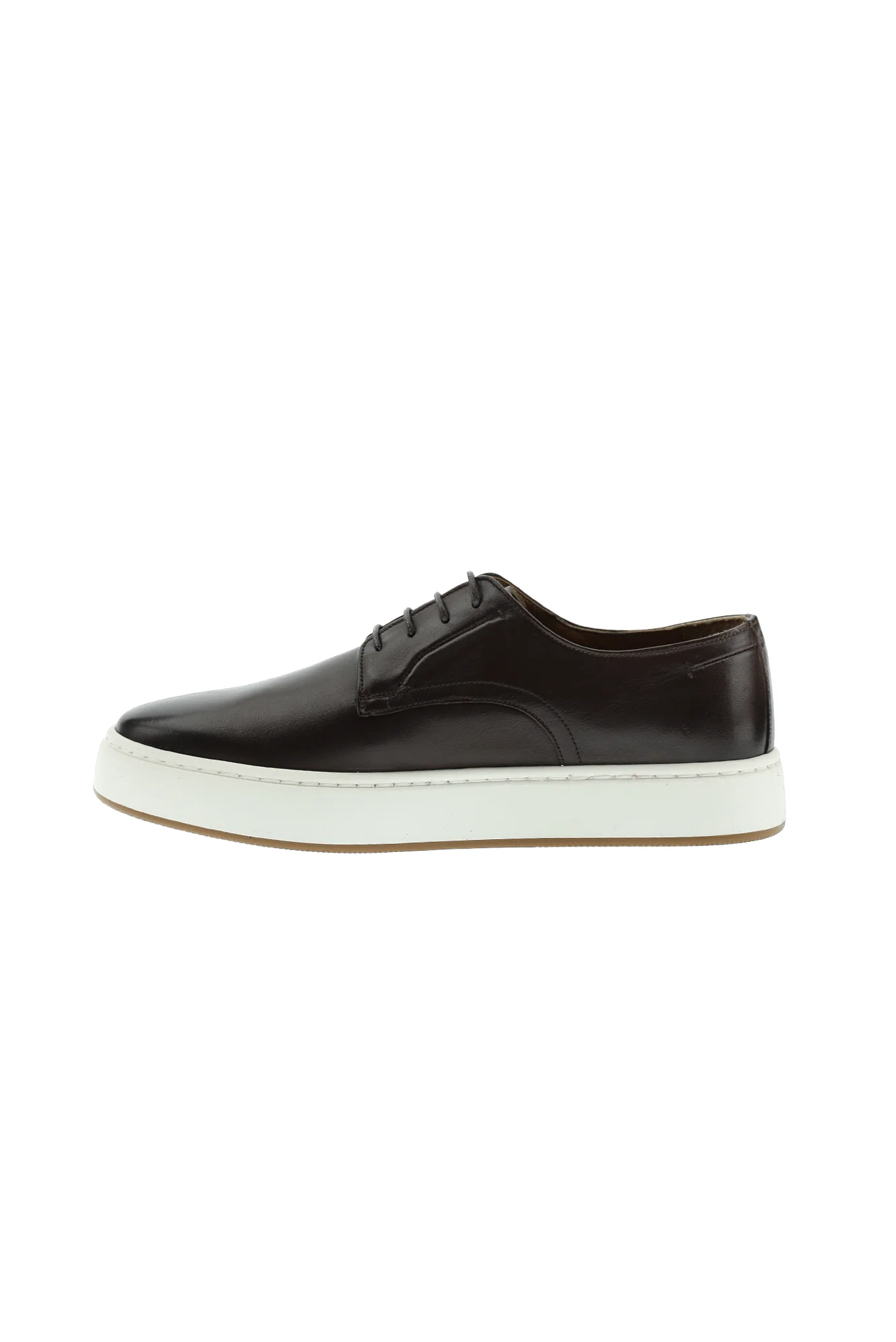 Orta Kahve Techno-Line Sneaker Deri Ayakkabı - Image 4
