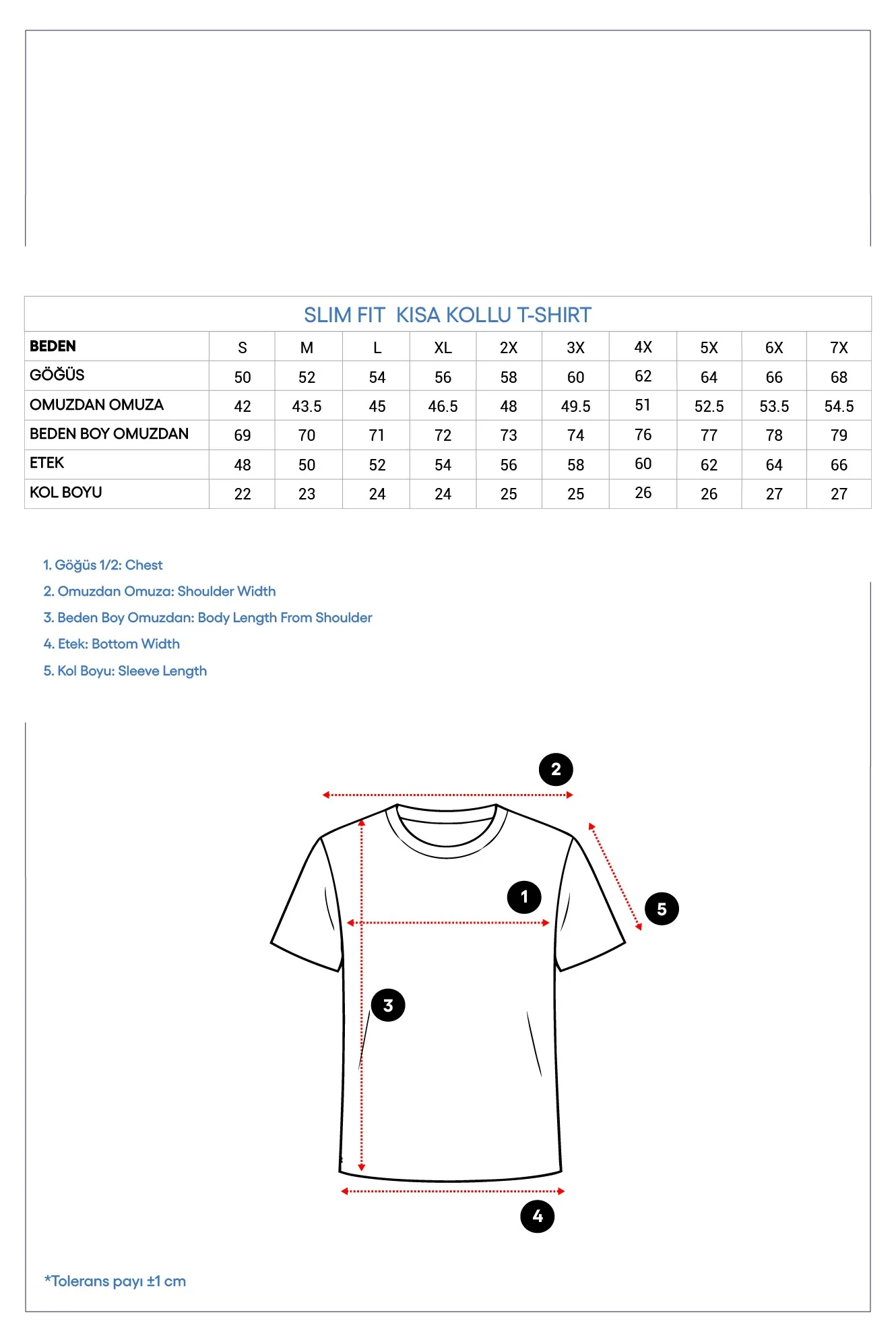 Orta Lacivert Bisiklet Yaka Slim Fit Dar Kesim Desenli Tişört - Image 4