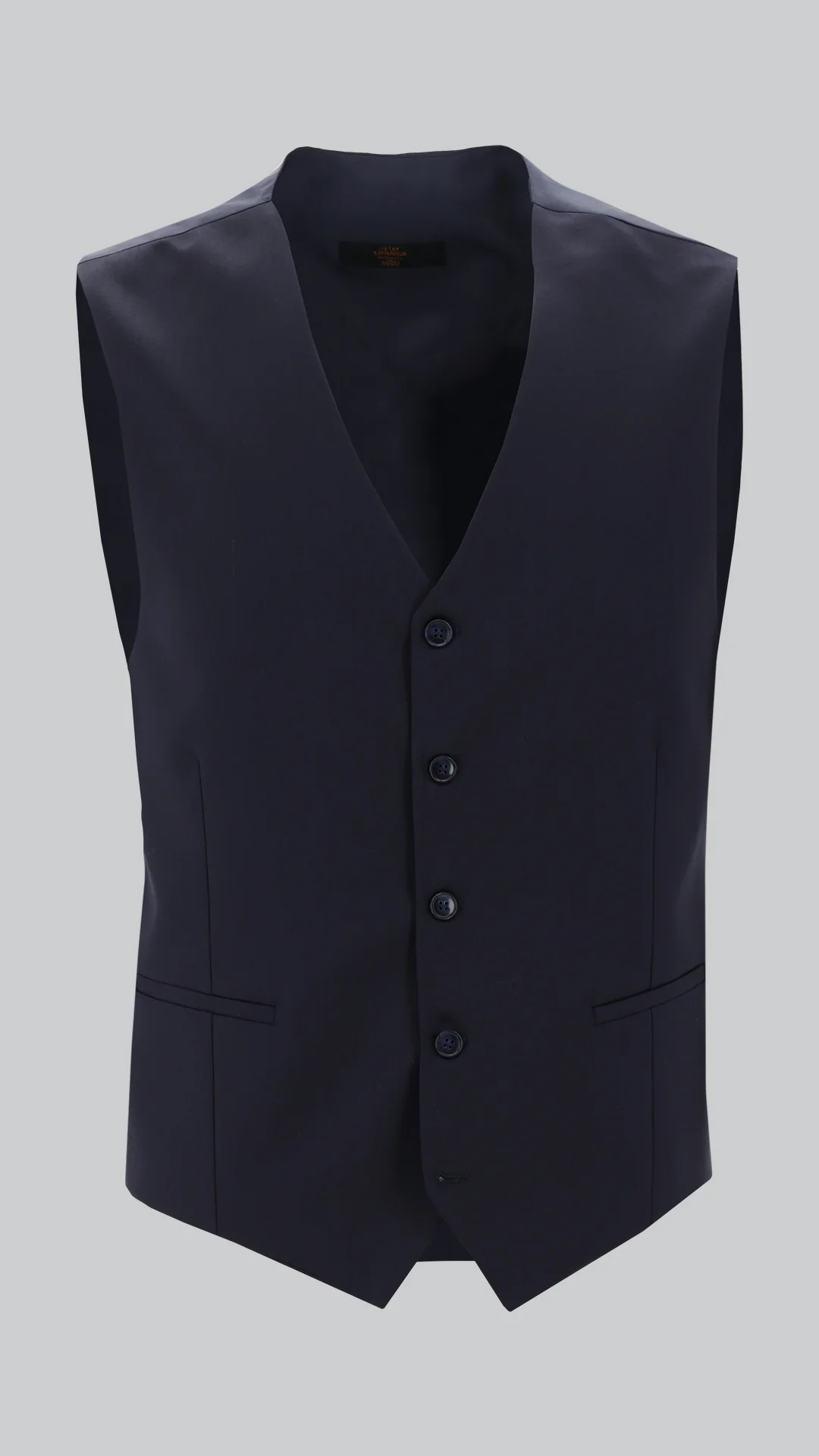 Orta Lacivert 6 Drop Regular Fit Standart Kesim Takım Elbise - Image 3