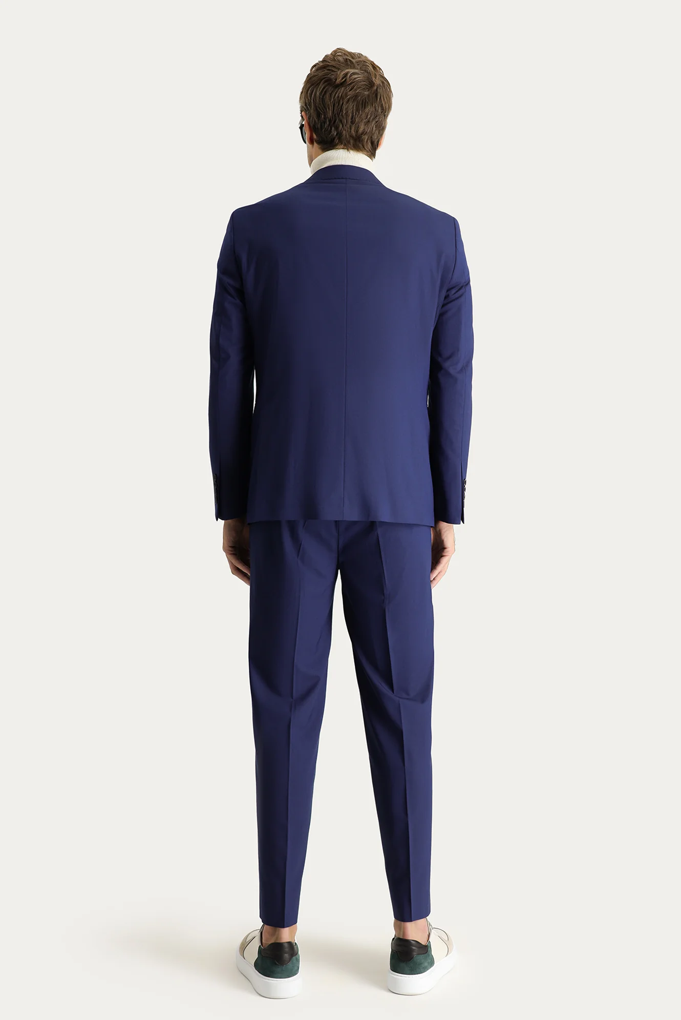 Orta Lacivert 6 Drop Regular Fit Standart Kesim Takım Elbise - Image 3