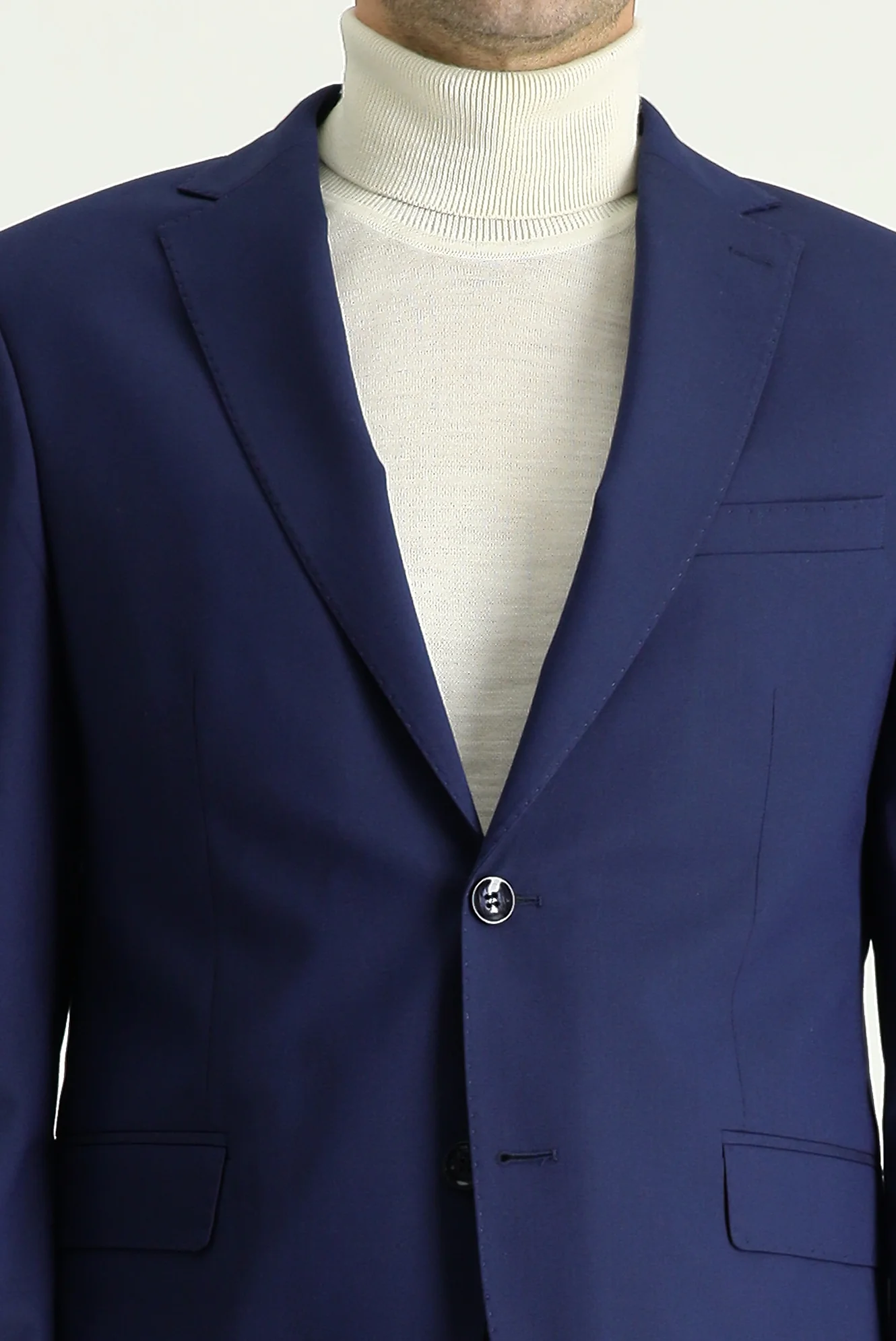 Orta Lacivert 6 Drop Regular Fit Standart Kesim Takım Elbise - Image 4