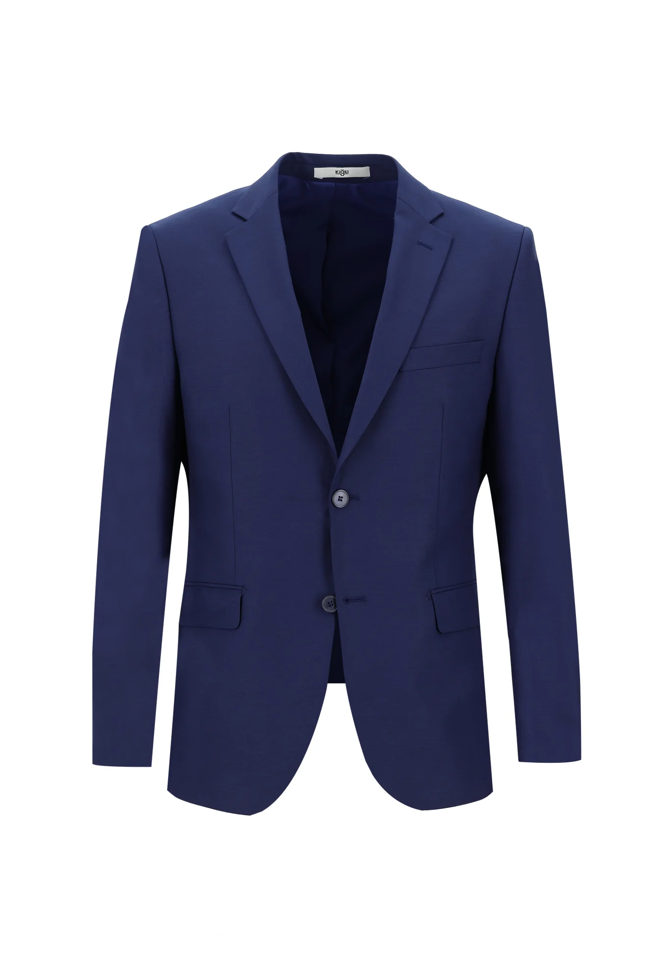 Orta Lacivert 6 Drop Regular Fit Standart Kesim Takım Elbise - Image 2