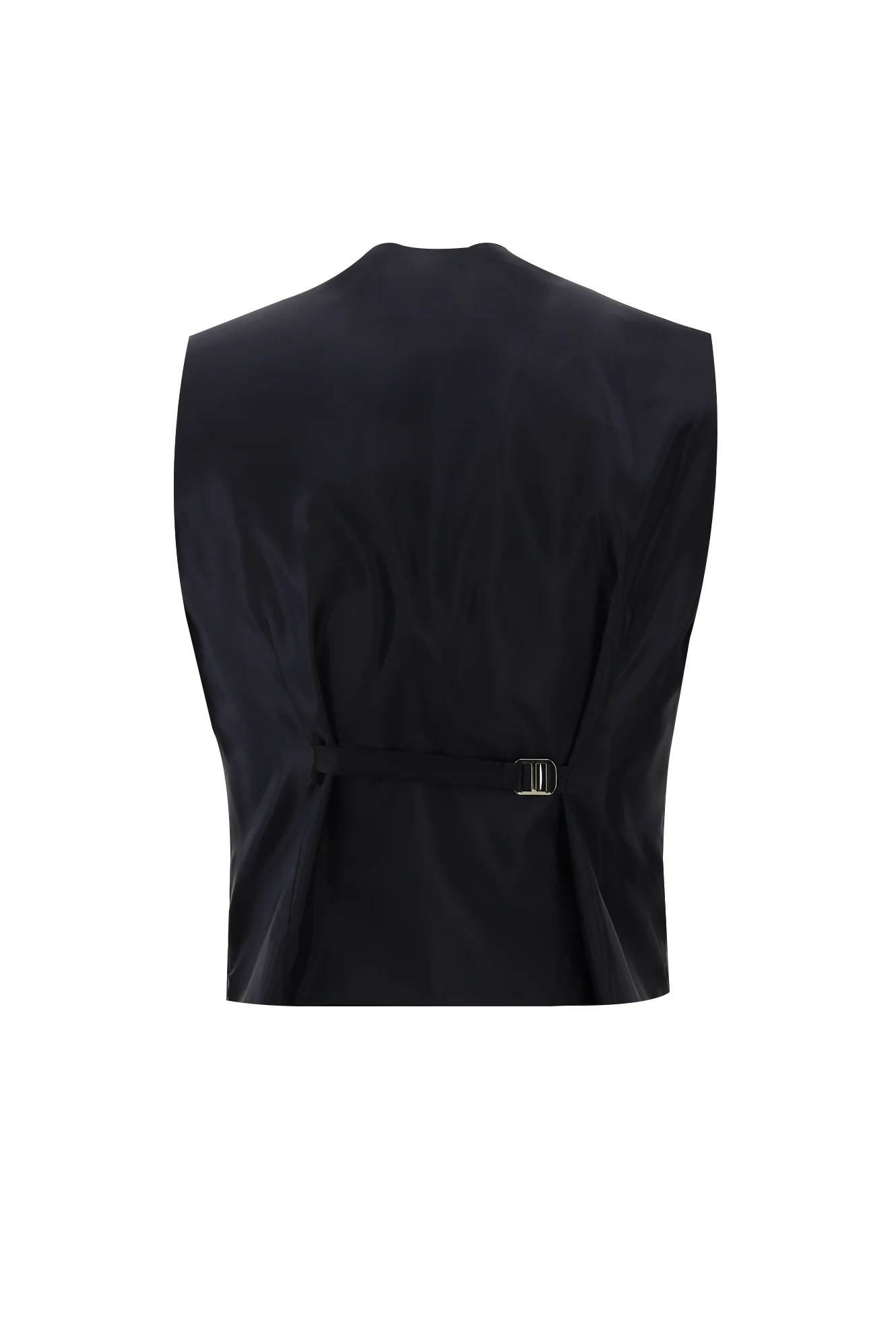 Orta Lacivert 6 Drop Regular Fit Standart Kesim Kombinli Yelekli Takım Elbise - Image 5