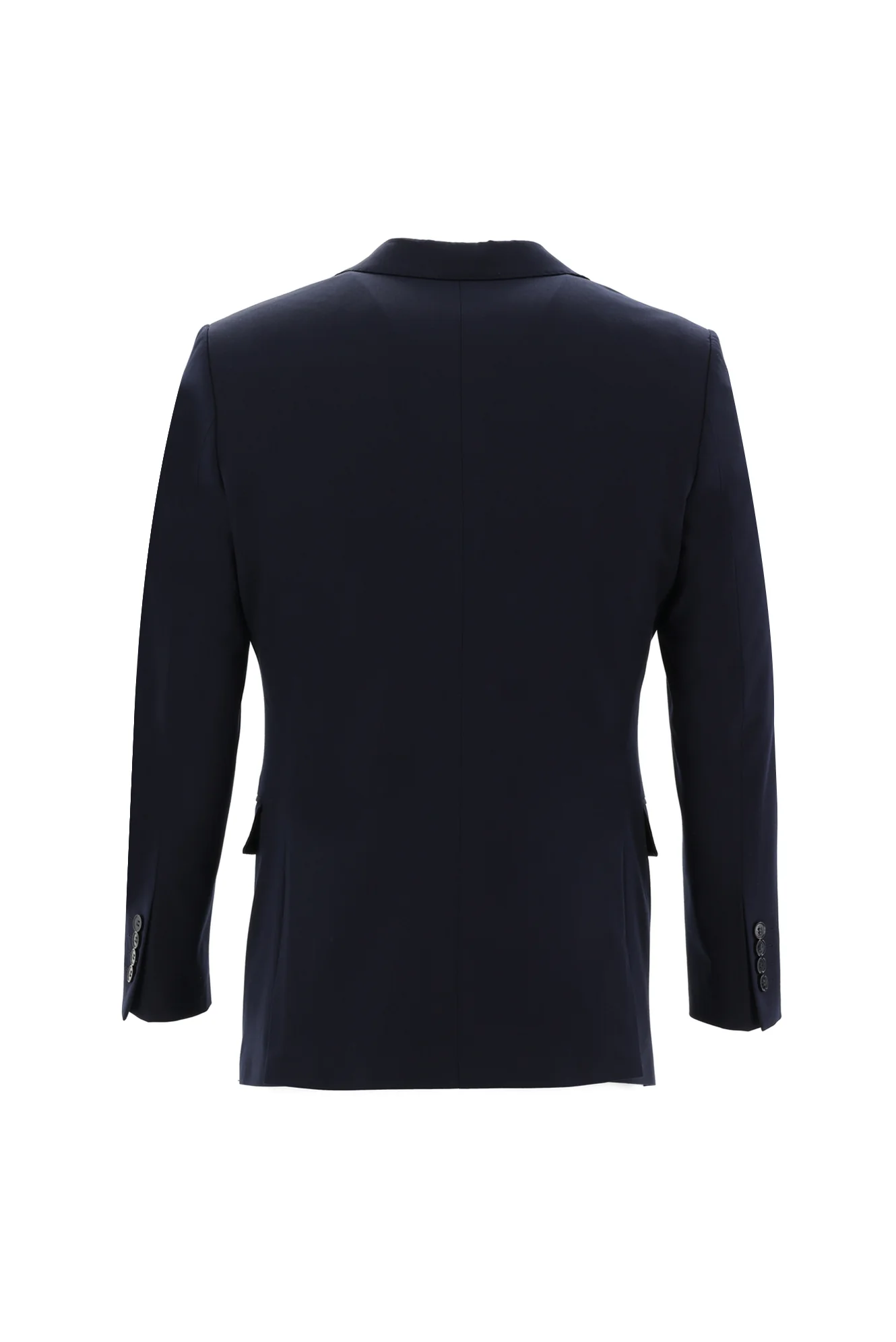 Orta Lacivert 6 Drop Regular Fit Standart Kesim Yelekli Takım Elbise - Image 3