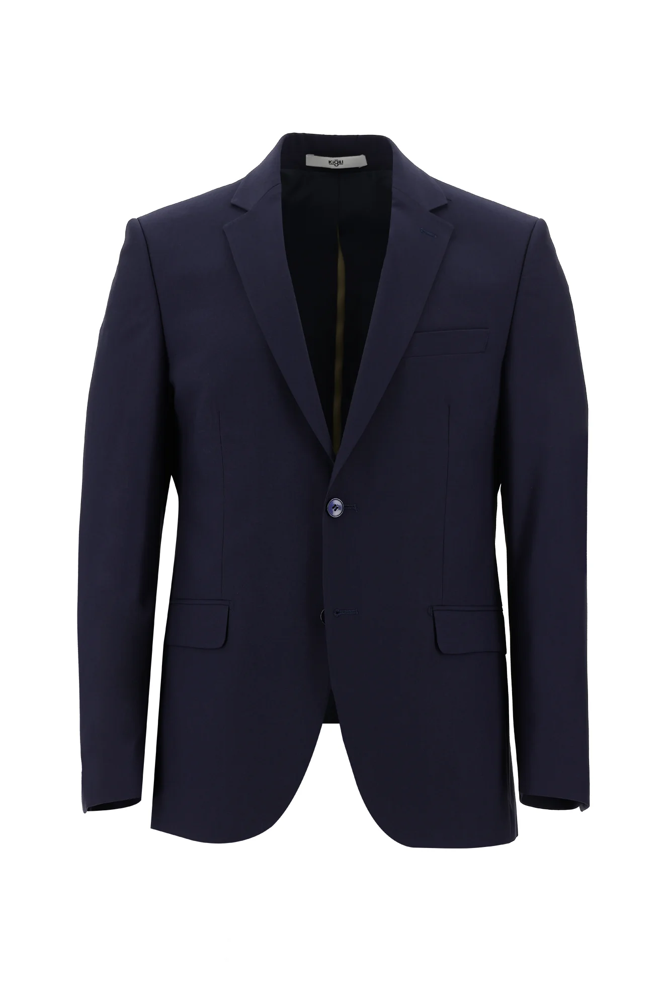 Orta Lacivert 4 Drop Relaxed Fit Rahat Kesim Takım Elbise - Image 2