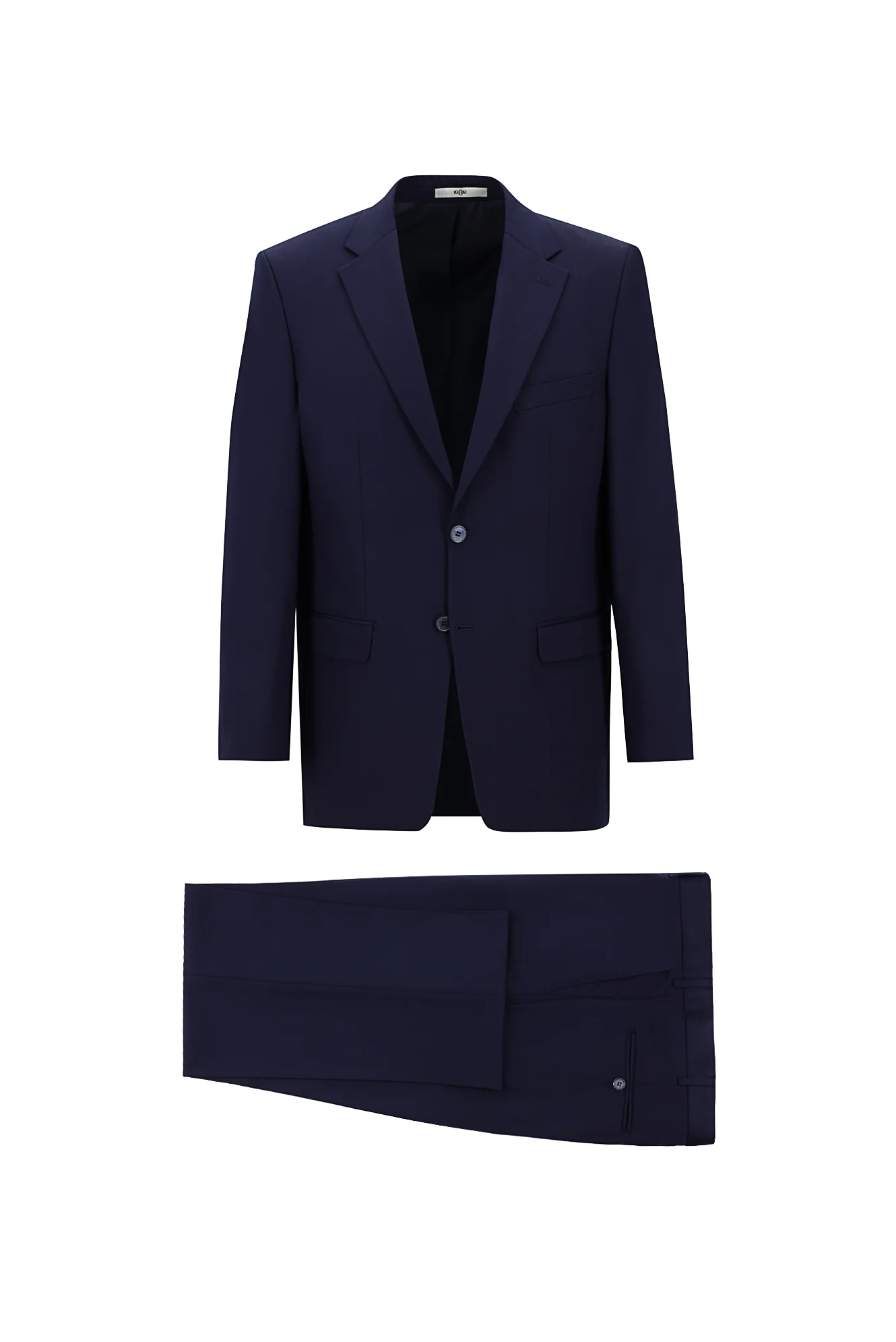 Orta Lacivert 4 Drop Relaxed Fit Rahat Kesim Takım Elbise