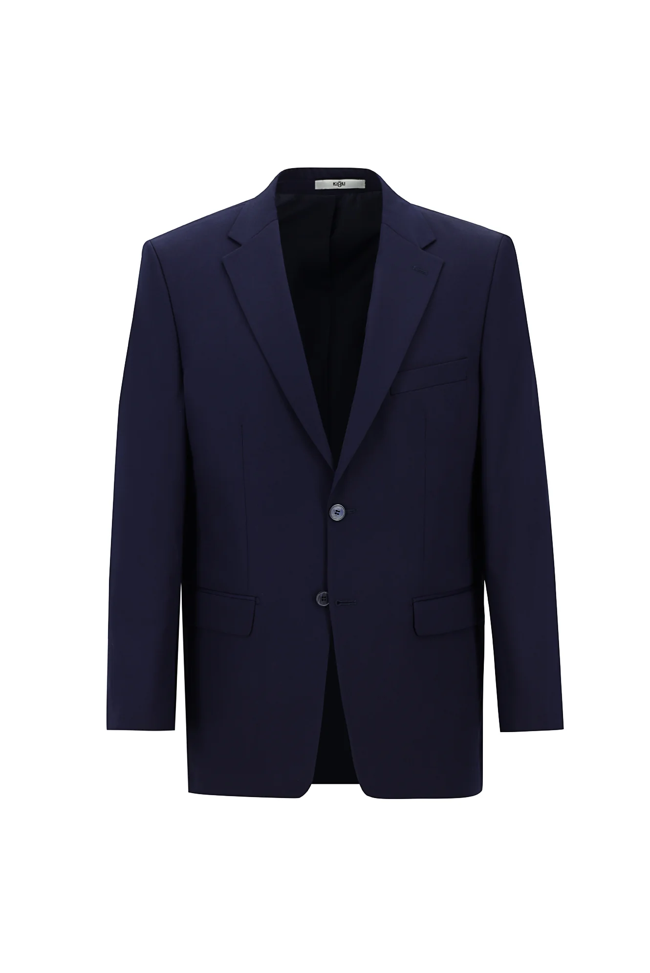 Orta Lacivert 4 Drop Relaxed Fit Rahat Kesim Takım Elbise - Image 2