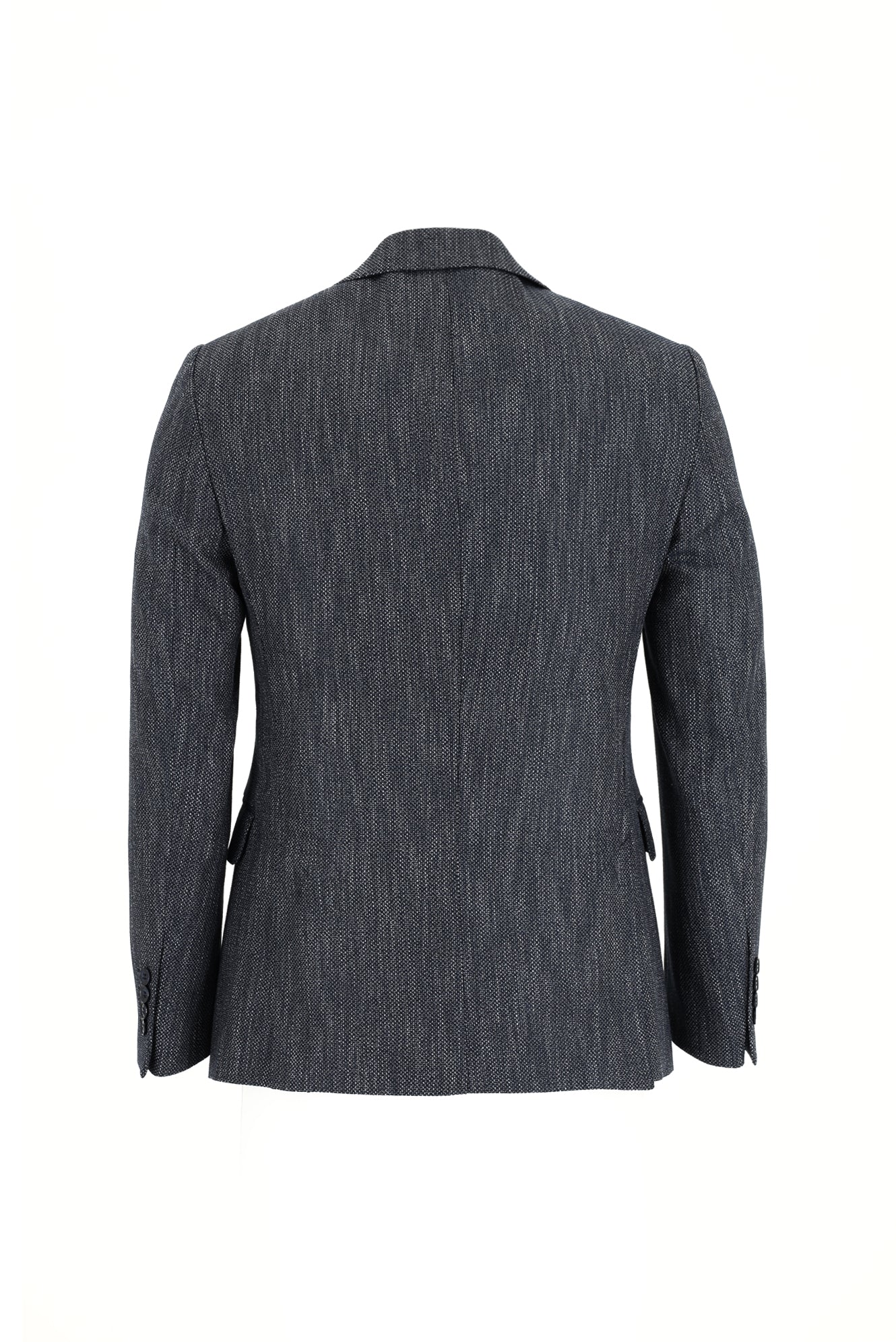 Orta Lacivert 4 Drop Relaxed Fit Rahat Kesim Kombinli Takım Elbise - Image 3