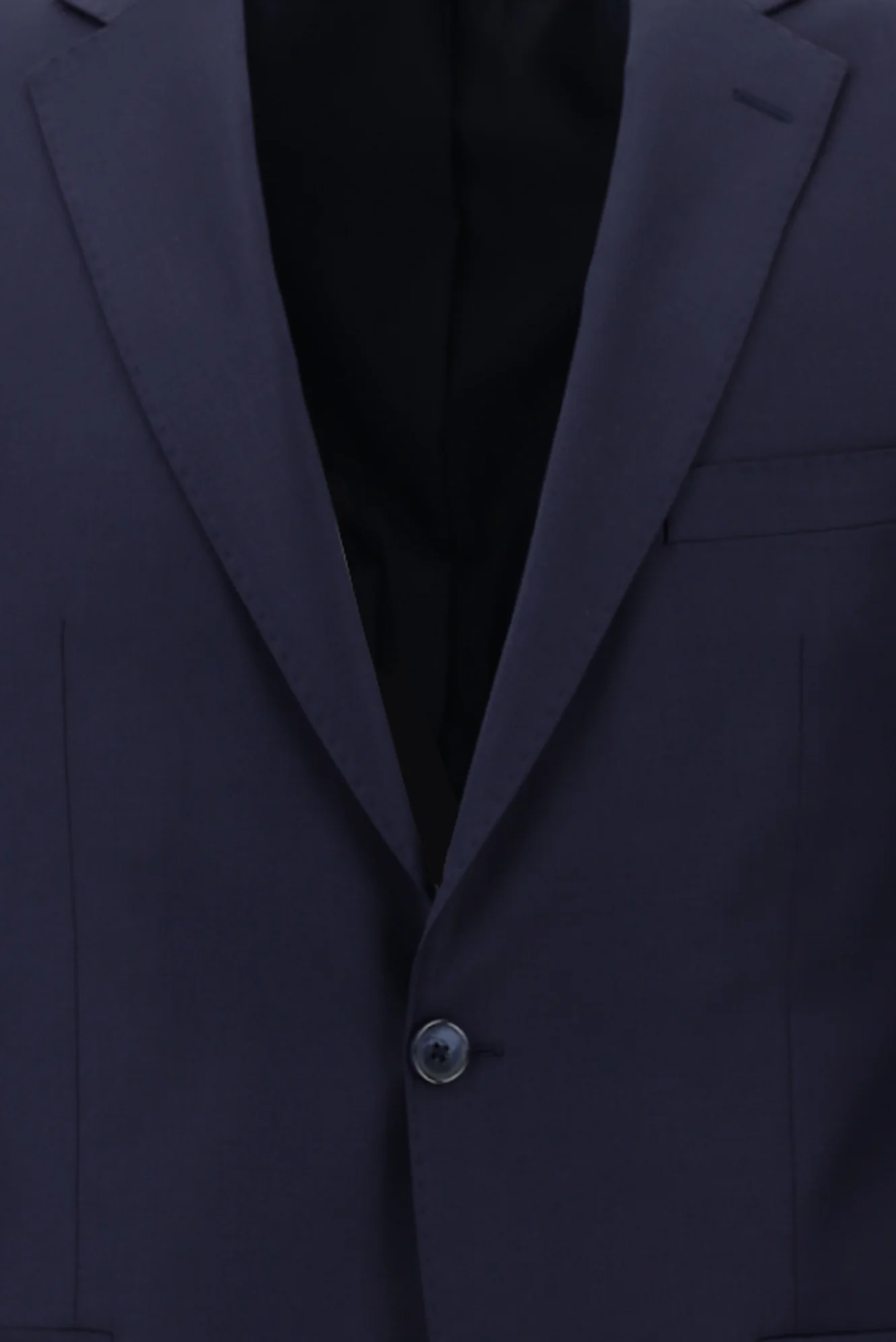Orta Lacivert 7 Drop Slim Fit Dar Kesim Yünlü Takım Elbise - Image 7