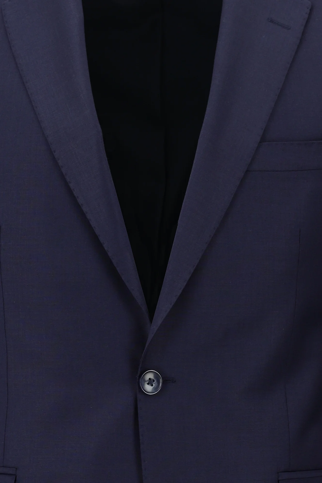 Orta Lacivert 7 Drop Slim Fit Dar Kesim Yünlü Takım Elbise - Image 8