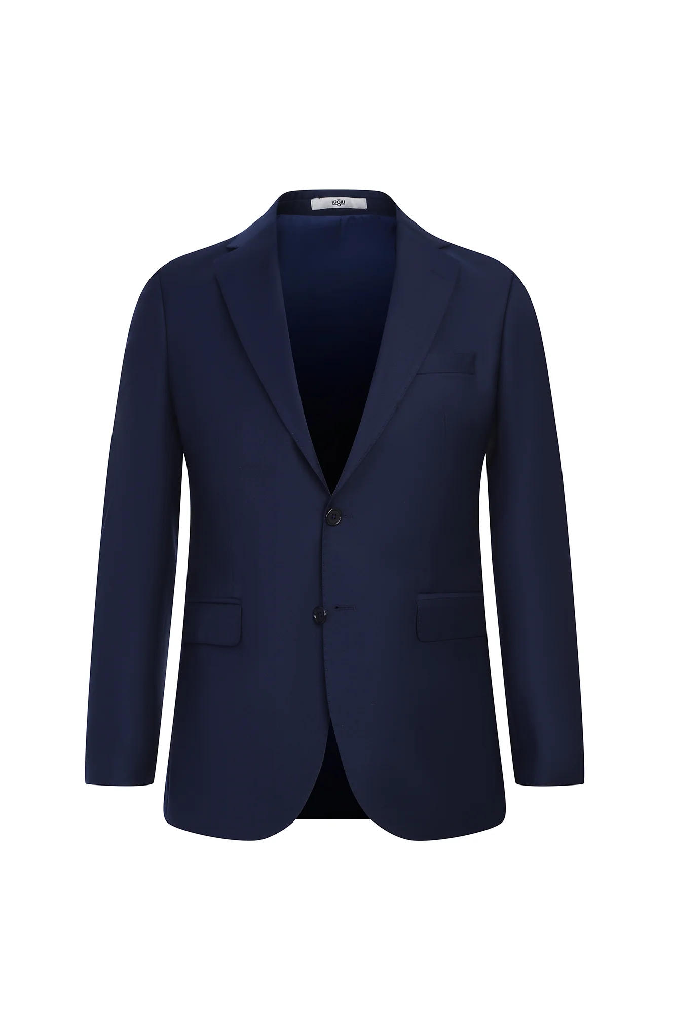 Orta Lacivert 7 Drop Slim Fit Dar Kesim Takım Elbise - Image 2
