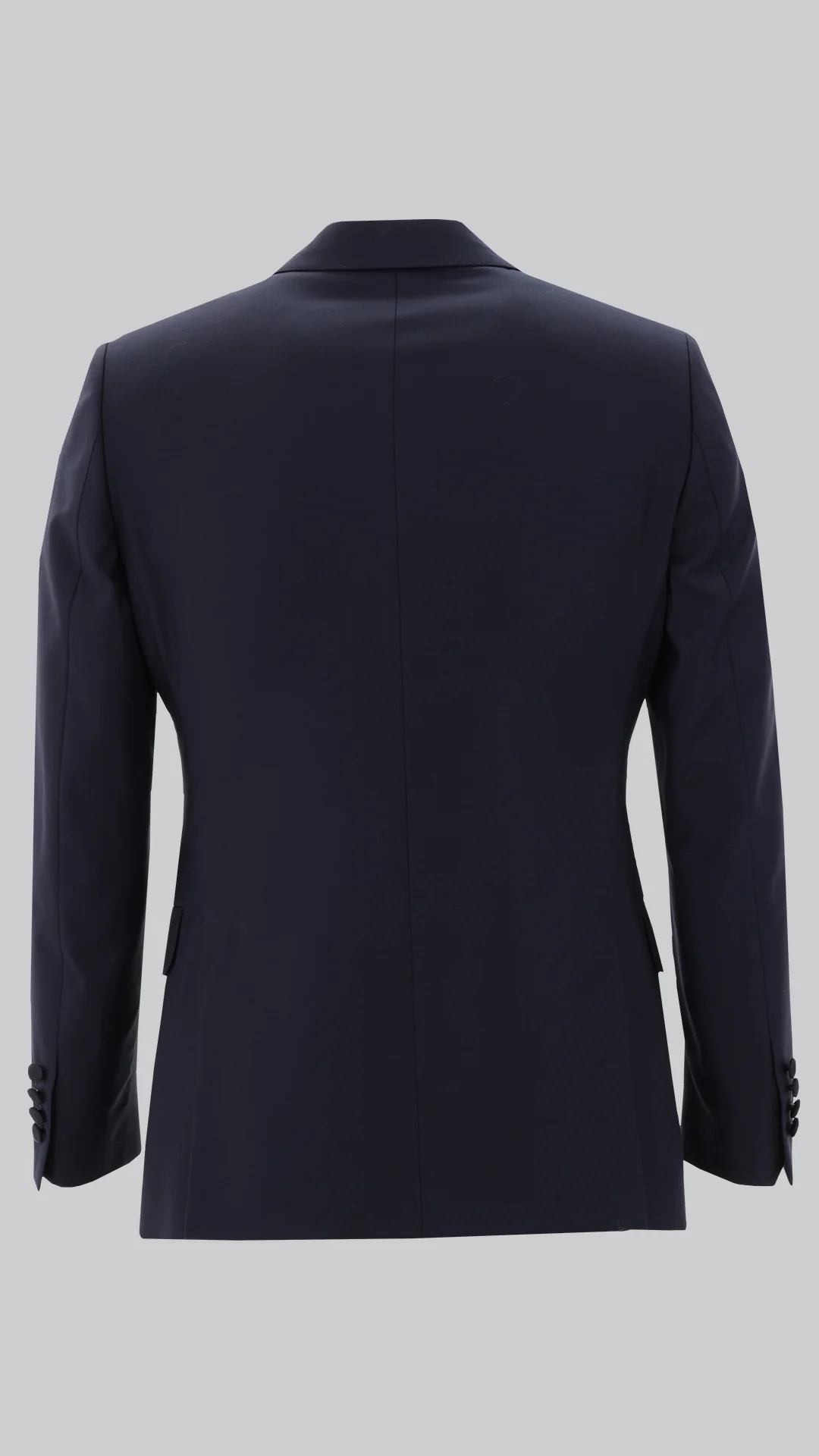 Orta Lacivert 6 Drop Regular Fit Standart Kesim Smokin & Damatlık - Image 2