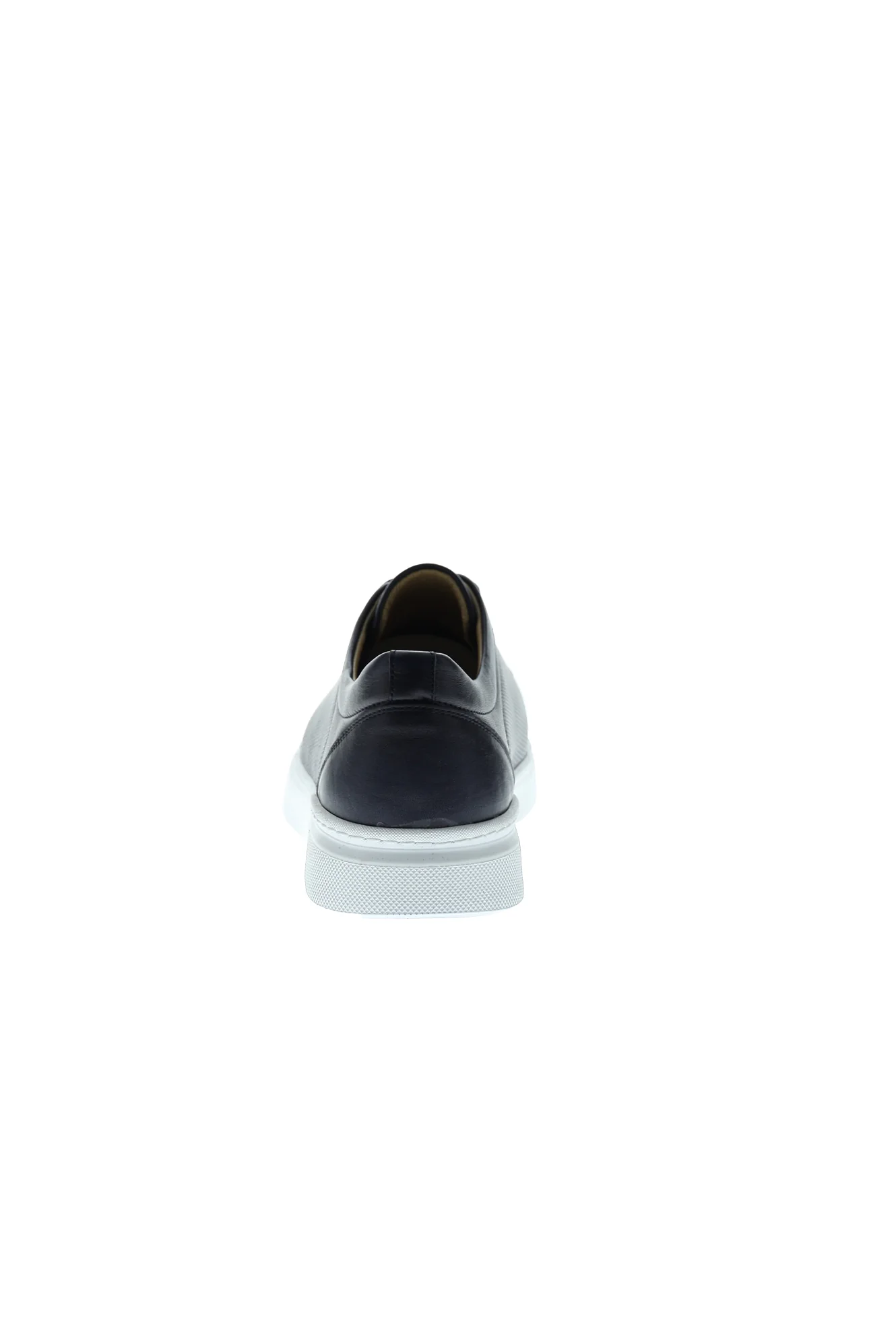 Orta Lacivert Sneaker Deri Ayakkabı - Image 5