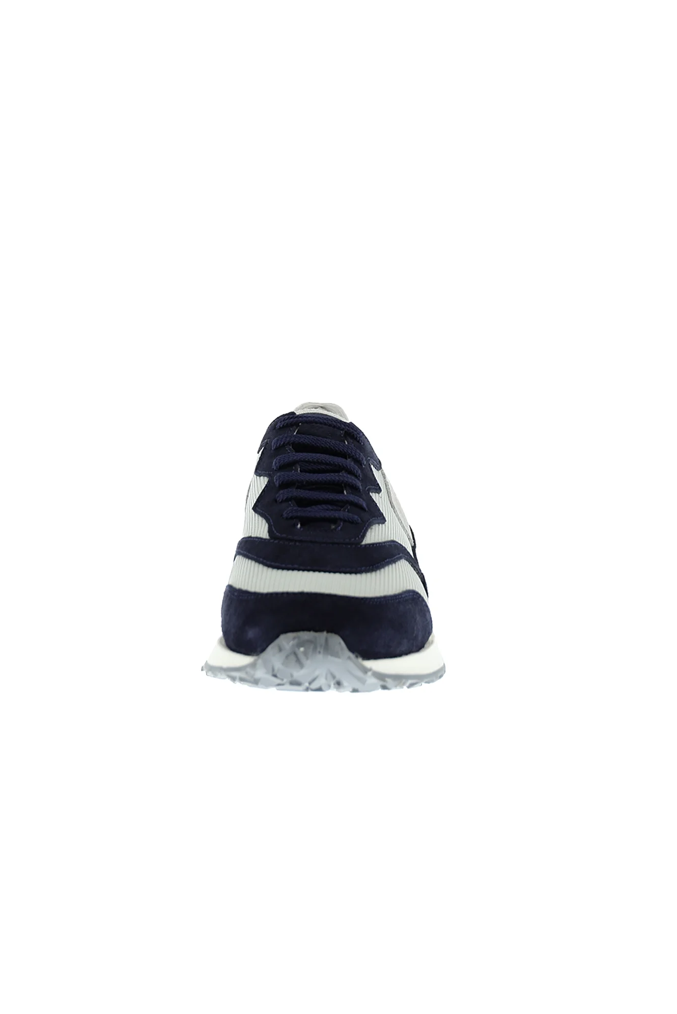 Orta Lacivert Sneaker Deri Ayakkabı - Image 3