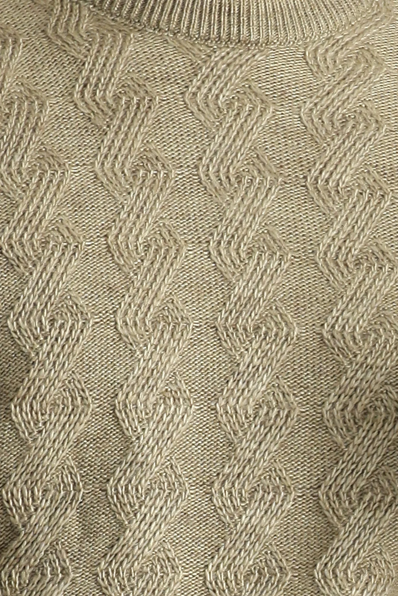 Orta Vizon Bisiklet Yaka Slim Fit Dar Kesim Desenli Triko Kazak - Image 5