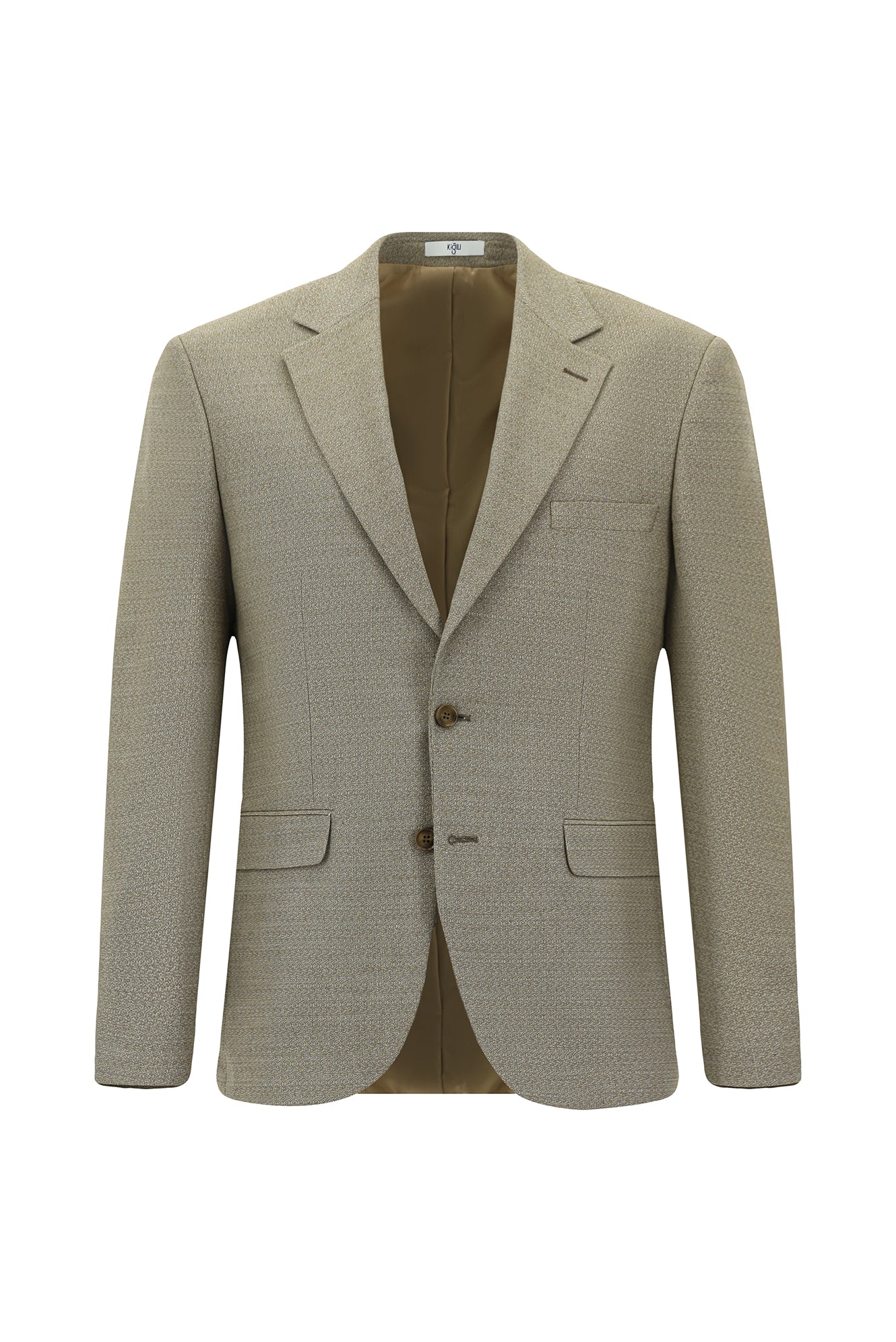 Orta Vizon 4 Drop Relaxed Fit Rahat Kesim Desenli Takım Elbise - Image 2