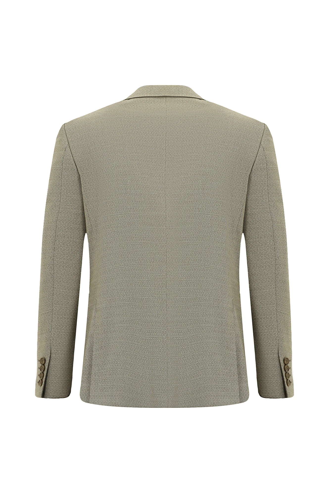 Orta Vizon 4 Drop Relaxed Fit Rahat Kesim Desenli Takım Elbise - Image 3