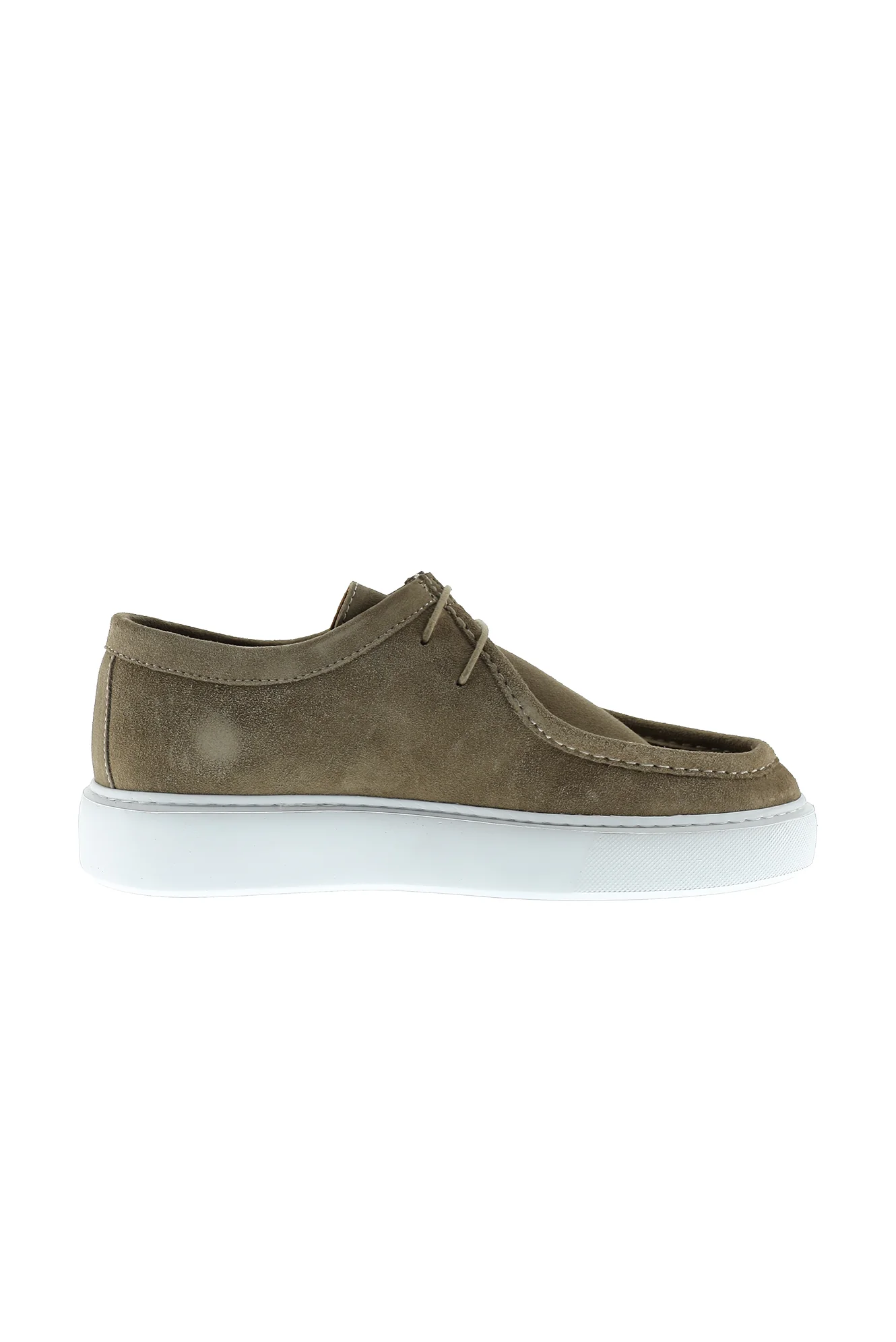 Orta Vizon Sneaker Nubuk Deri Ayakkabı - Image 3