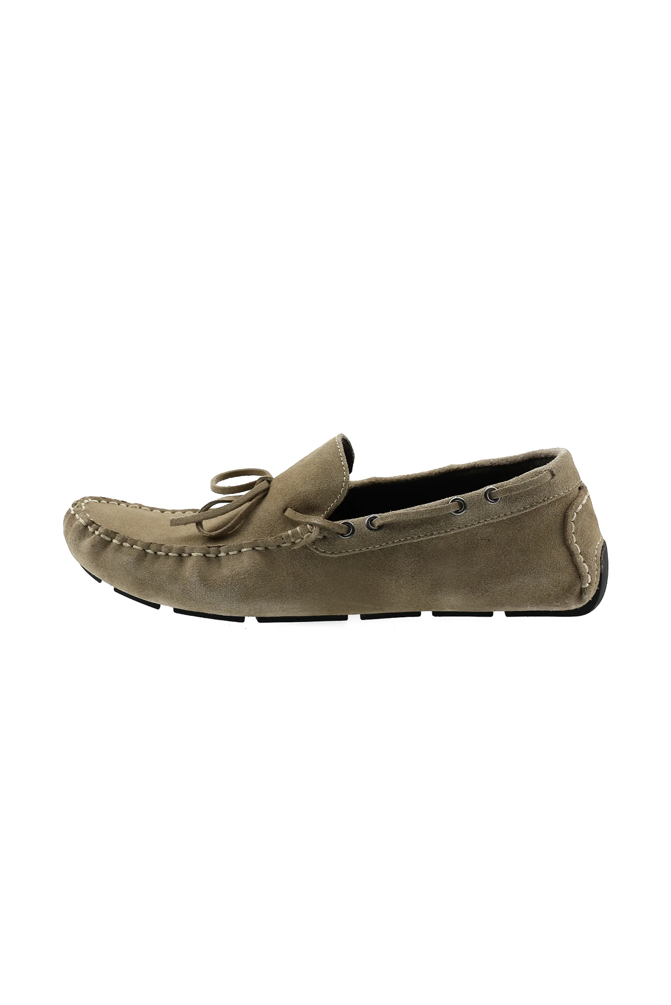Orta Vizon Süet Casual Loafer ayakkabı - Image 4