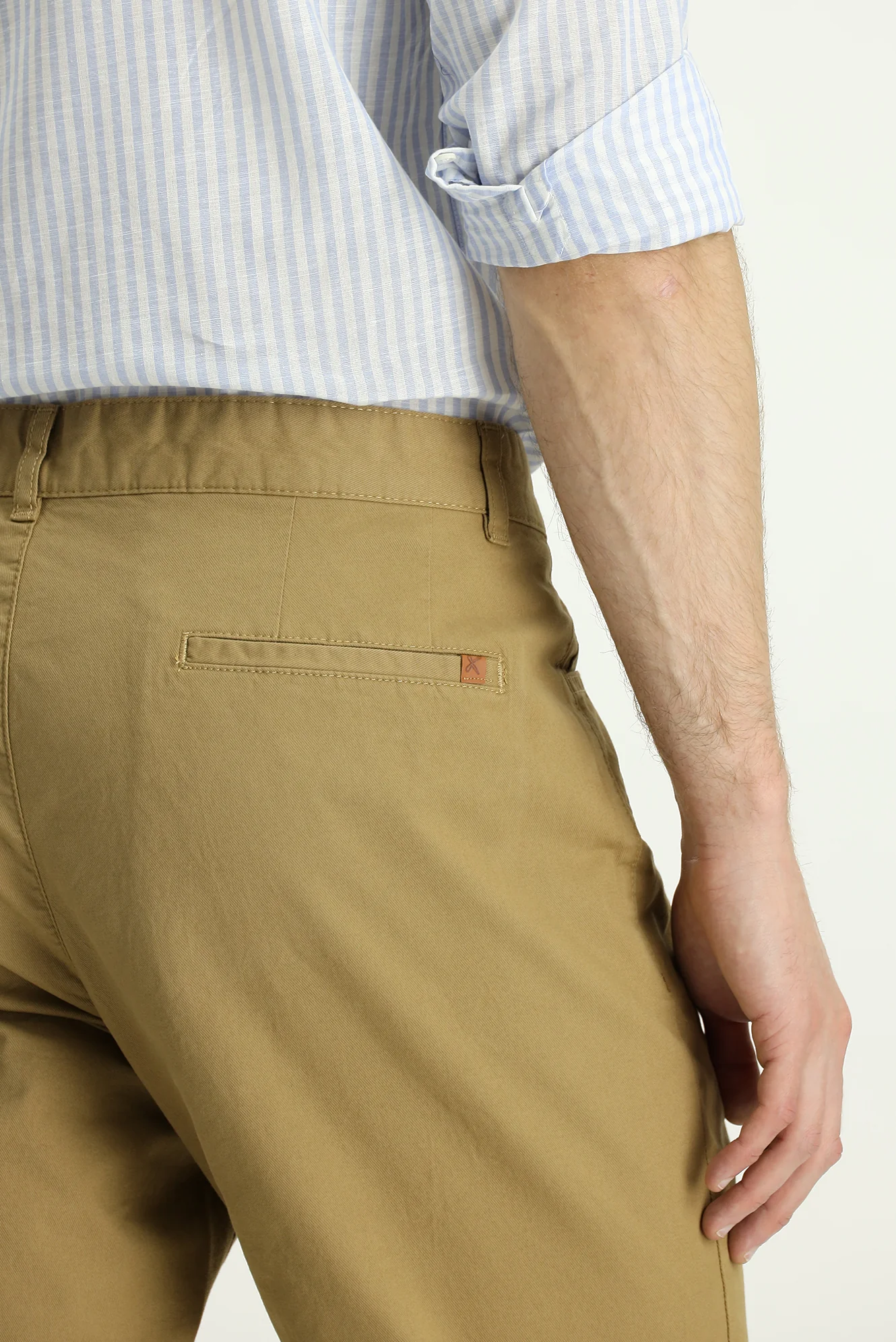 Safari Relaxed Fit Rahat Kesim Likralı Kanvas / Chino Pantolon - Image 6