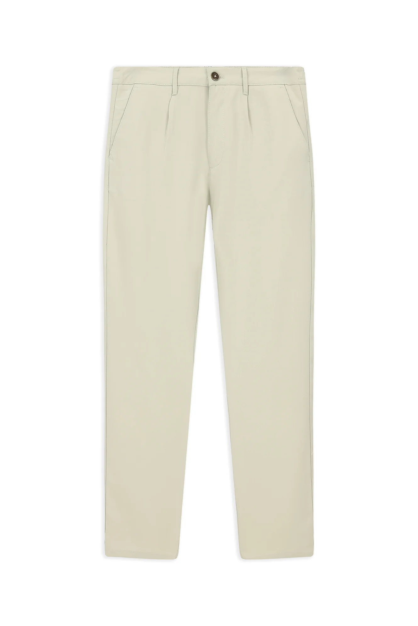 Safari Slim Fit Dar Kesim Beli Lastikli Lyocell Kanvas / Chino Pantolon - Image 7