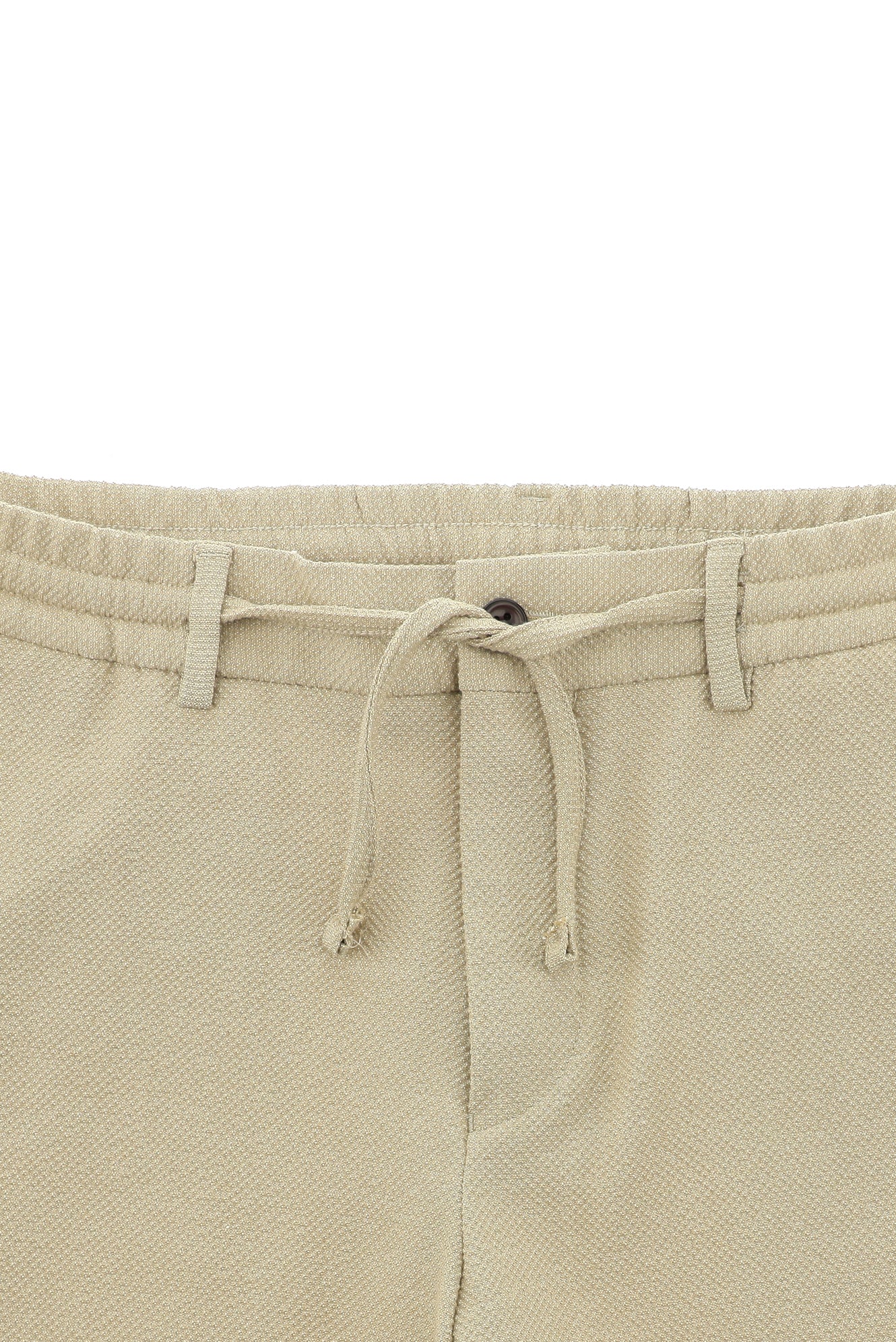 Safari 7 Drop Slim Fit Dar Kesim Çizgili Beli Lastikli İpli Takım Elbise - Image 4