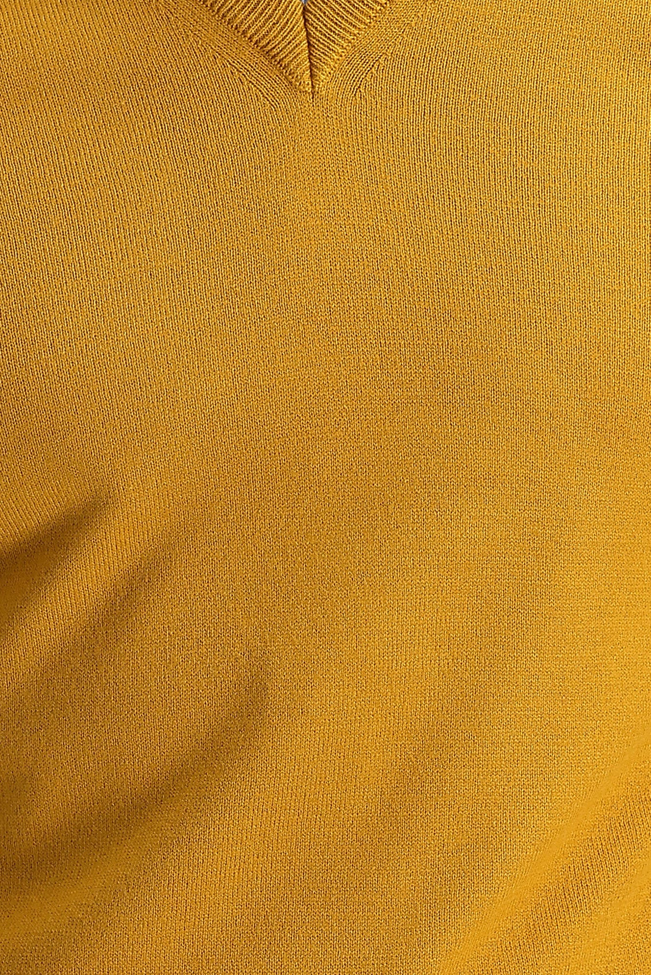 Safran V Yaka Regular Fit Triko Kazak - Image 3