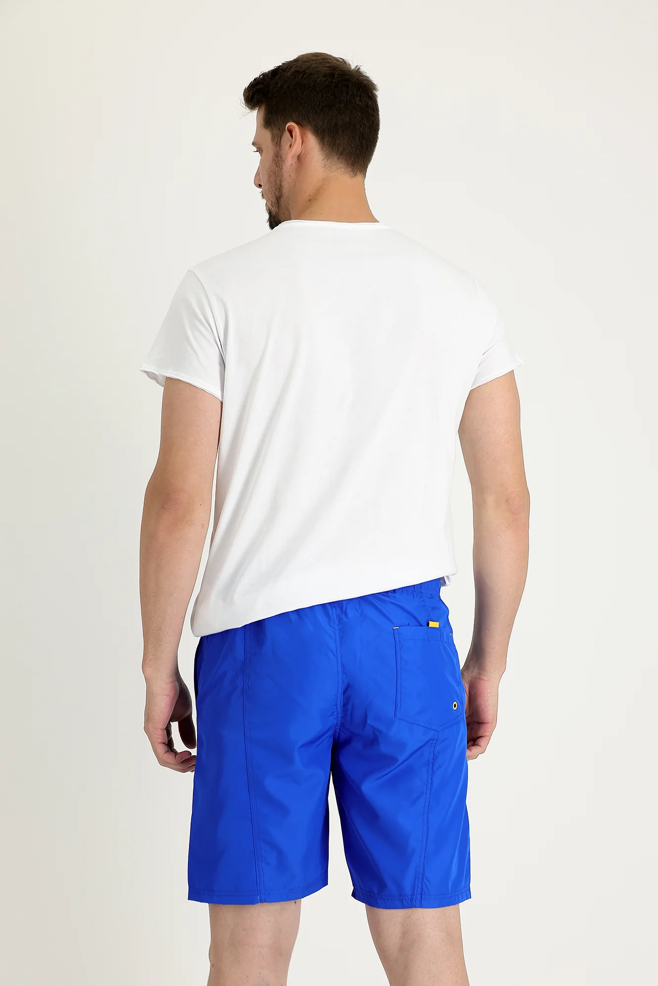 Saks Mavi Deniz Şortu - Image 3