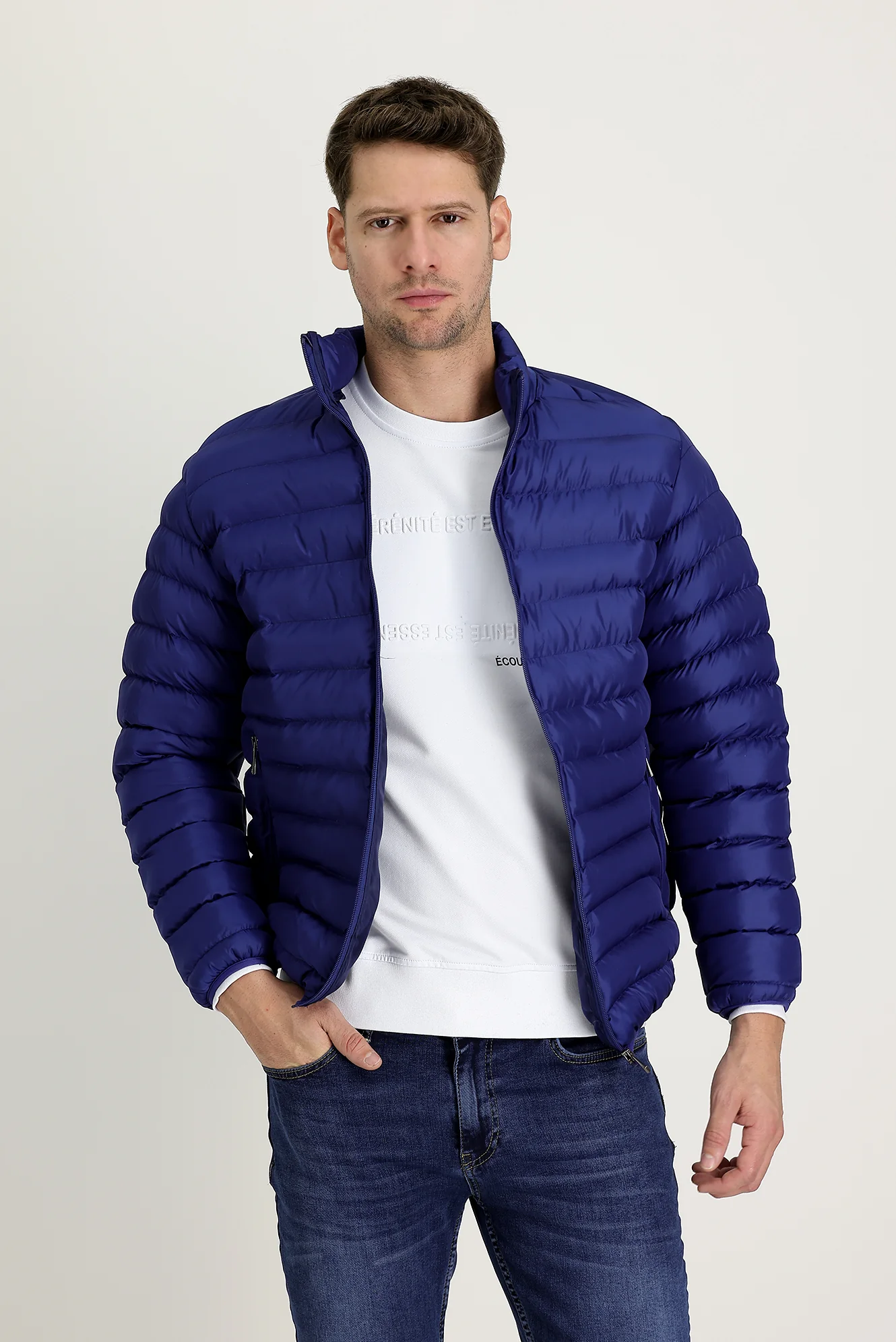 Saks Mavi Kapitone Spor Mont