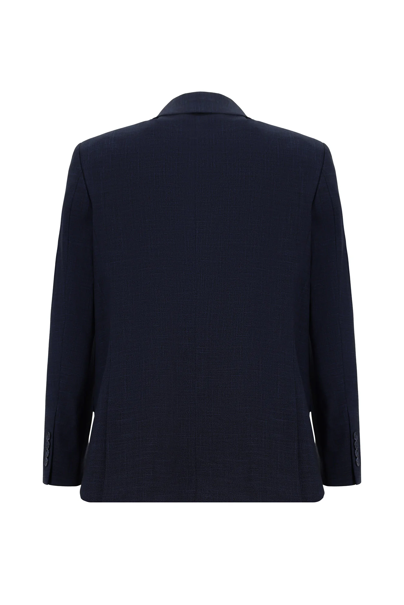 Saks Mavi 4 Drop Relaxed Fit Rahat Kesim Desenli Takım Elbise - Image 3